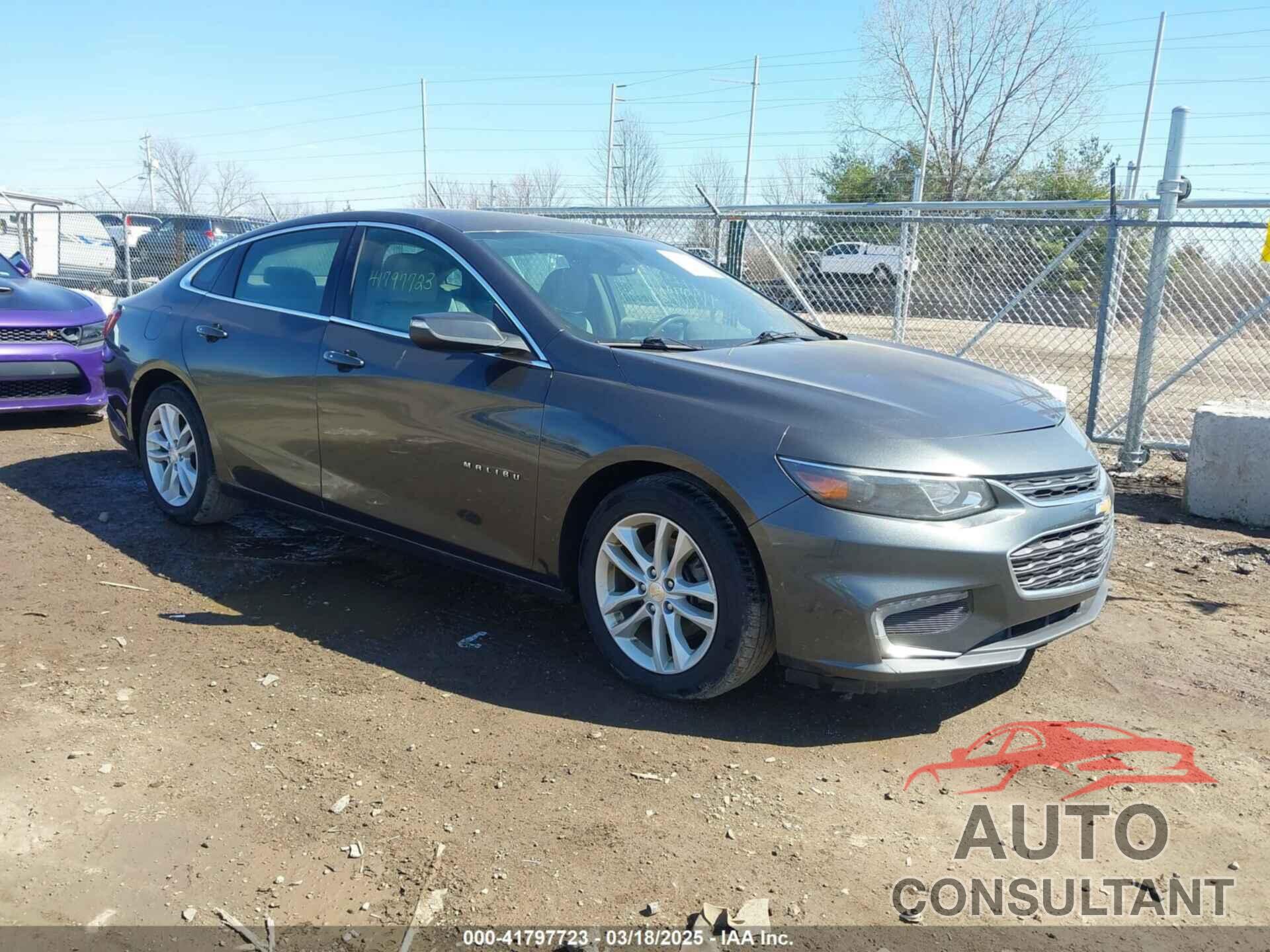 CHEVROLET MALIBU 2016 - 1G1ZE5ST8GF181409