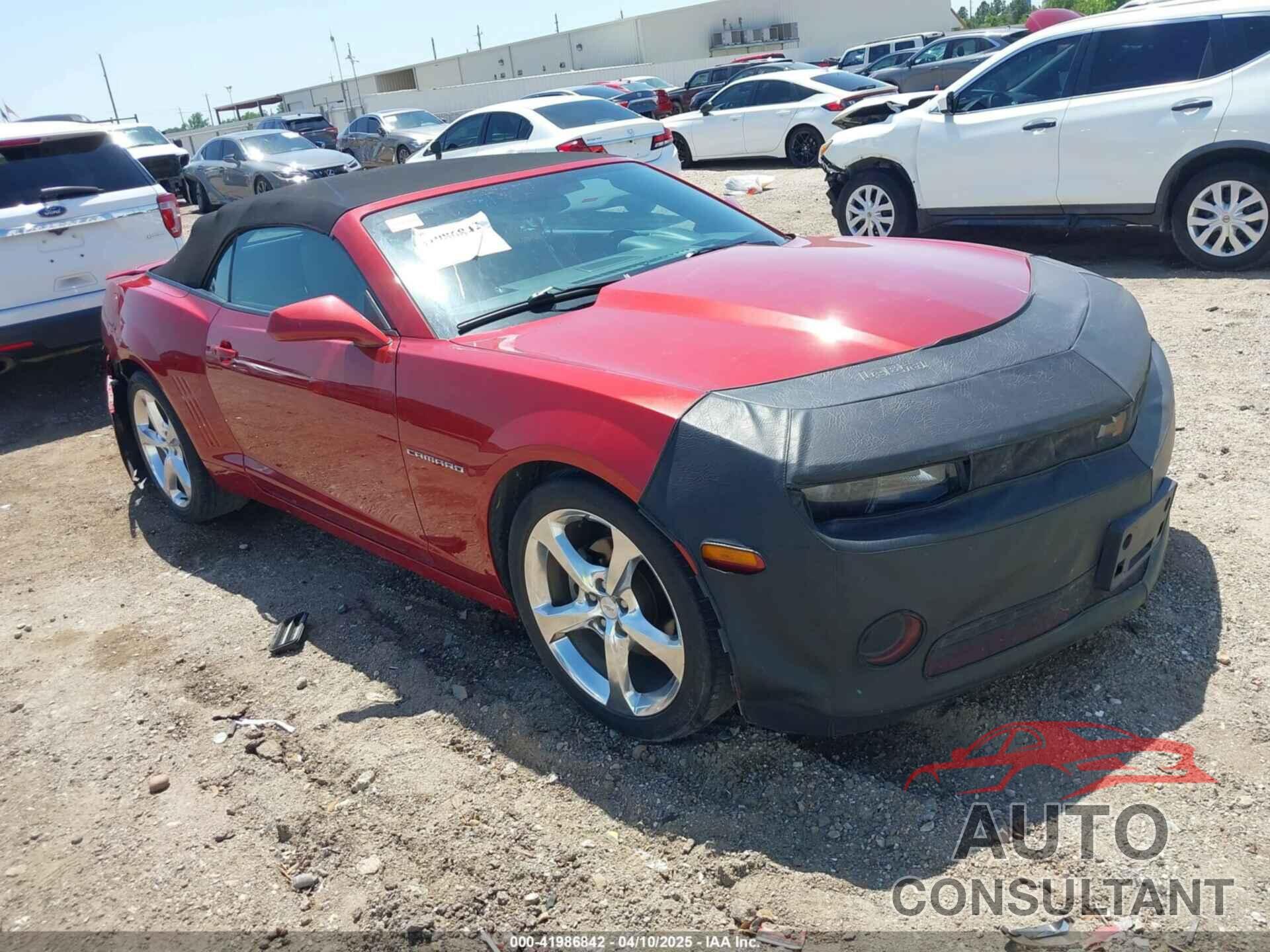 CHEVROLET CAMARO 2015 - 2G1FF3D32F9284186