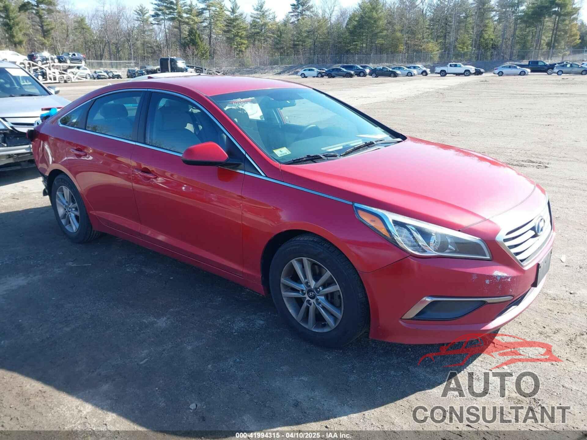 HYUNDAI SONATA 2017 - 5NPE24AF2HH491793