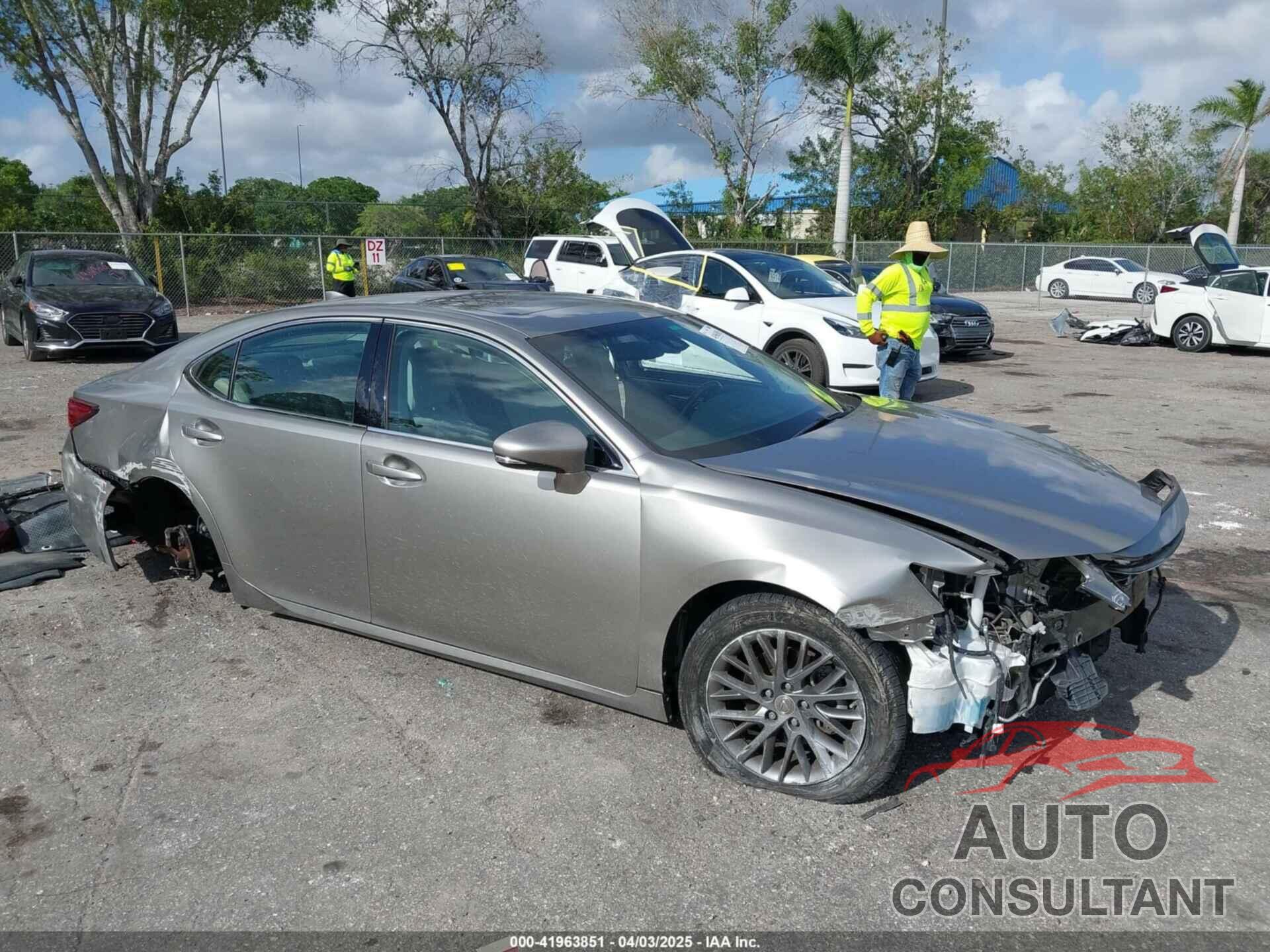 LEXUS ES 350 2018 - 58ABK1GG7JU101210