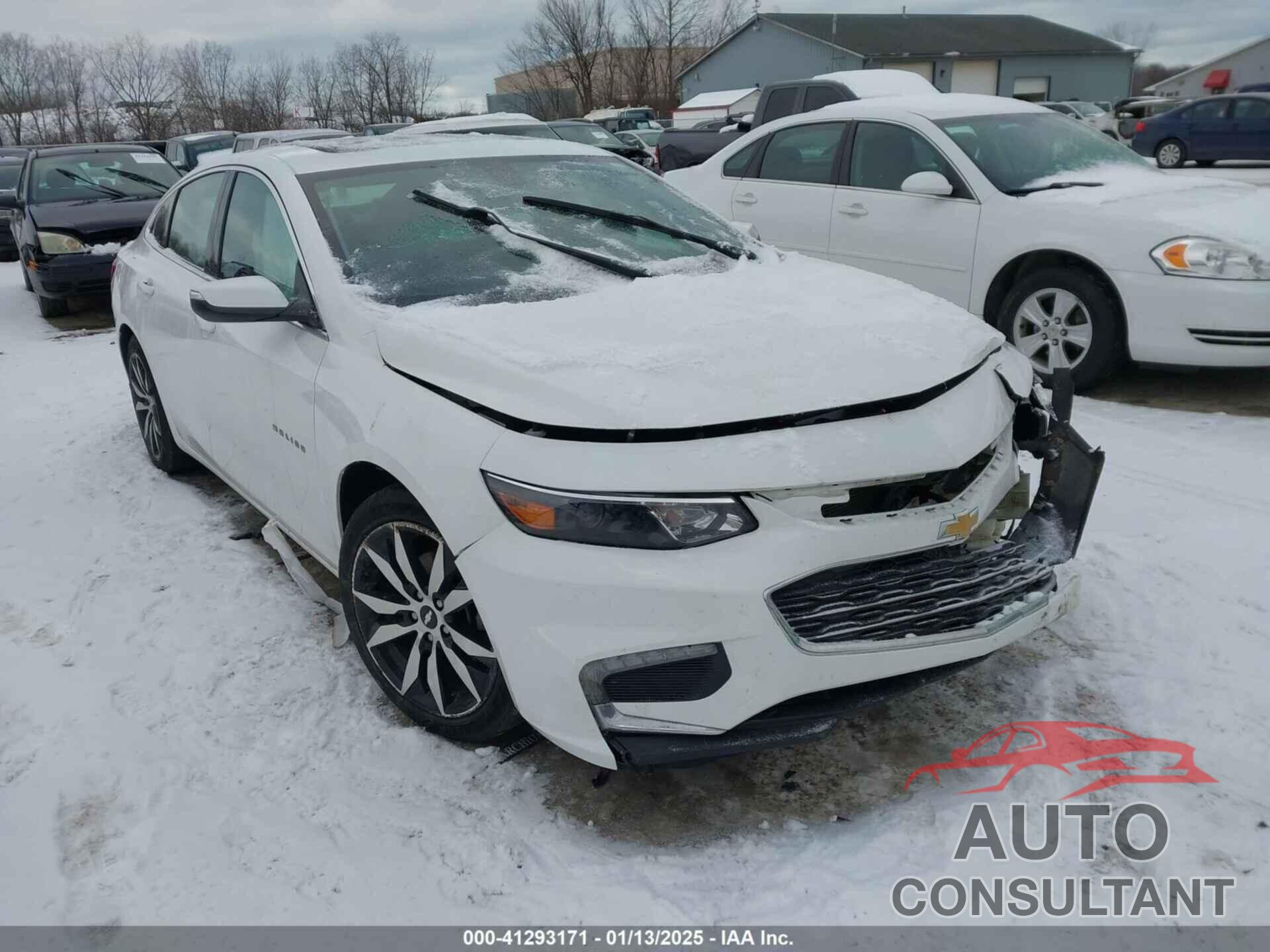 CHEVROLET MALIBU 2017 - 1G1ZE5ST0HF182975