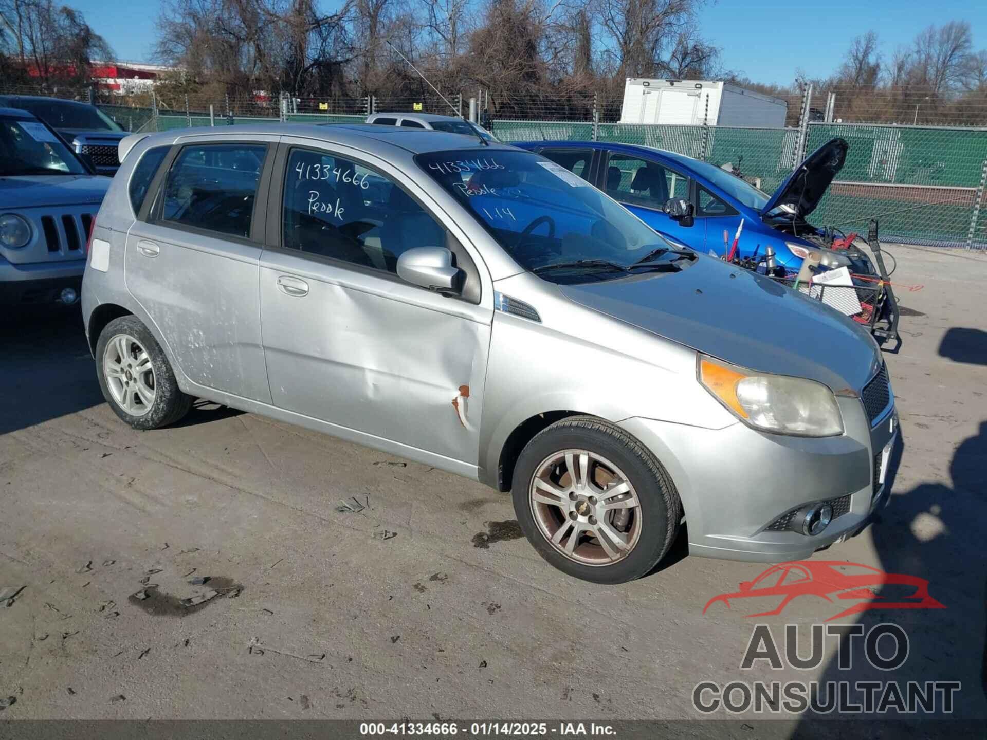 CHEVROLET AVEO 2011 - KL1TG6DE5BB128542