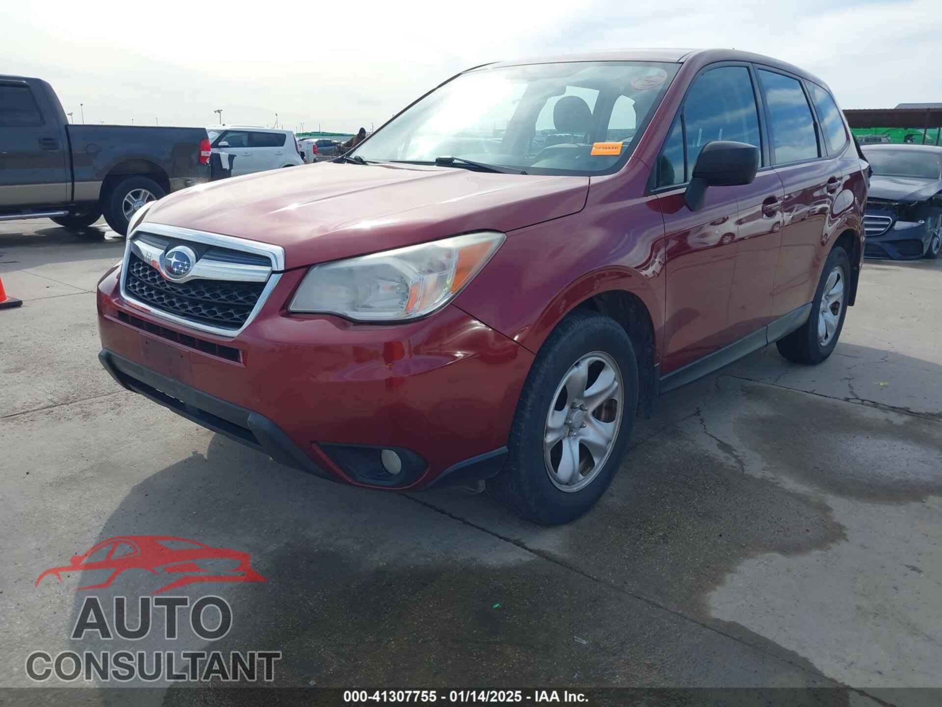 SUBARU FORESTER 2014 - JF2SJAAC8EH467536
