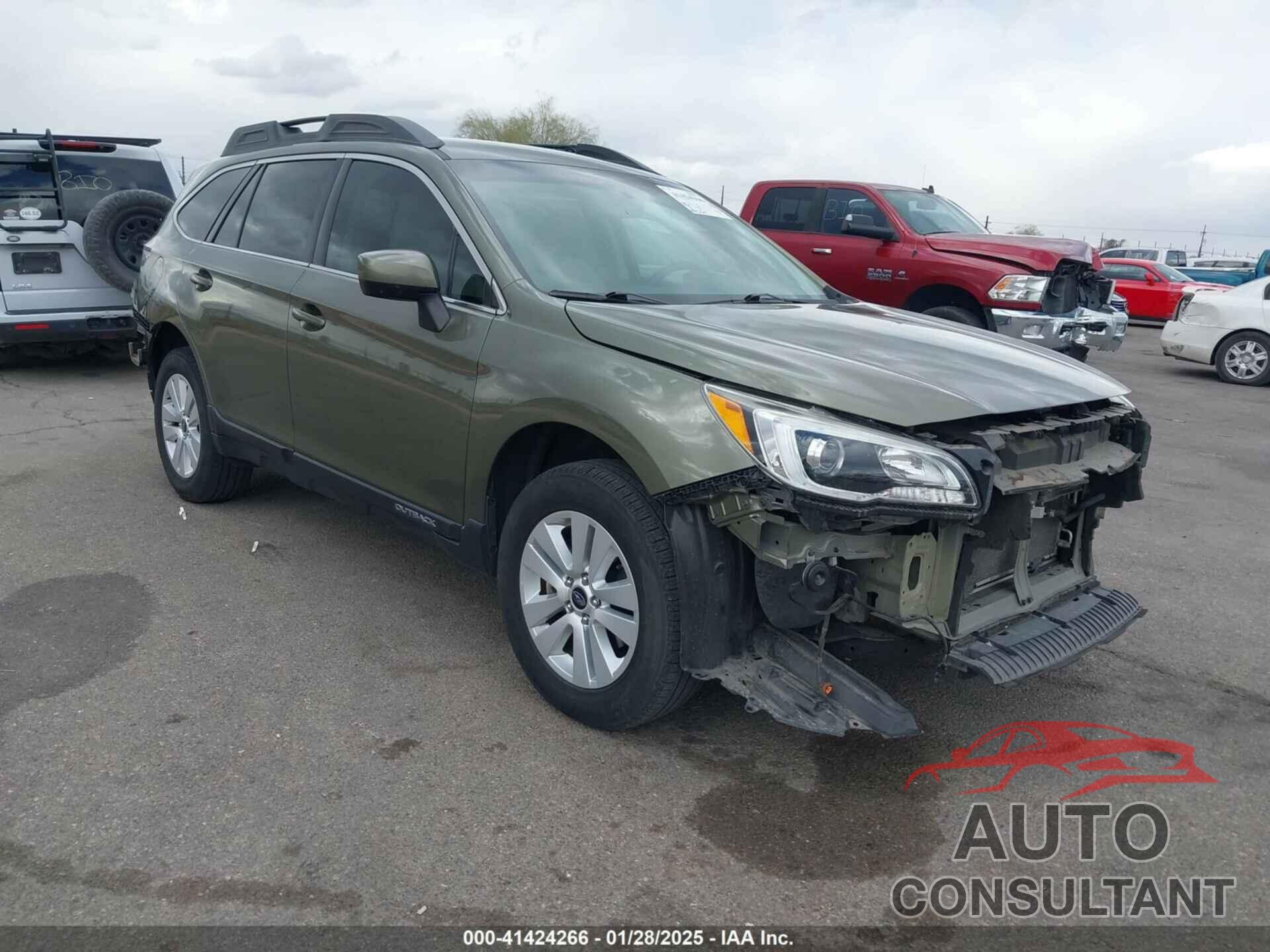 SUBARU OUTBACK 2017 - 4S4BSACC7H3292119