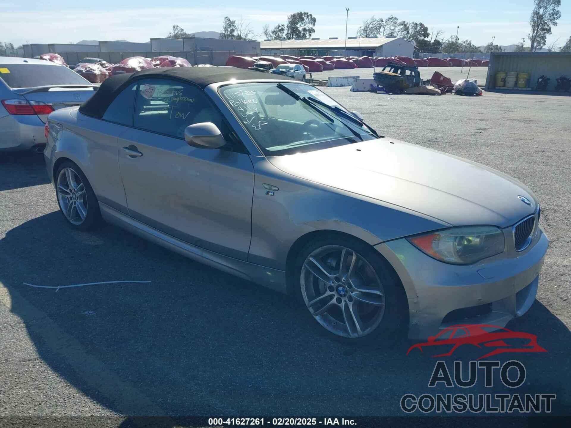 BMW 135I 2012 - WBAUN7C53CVM26496