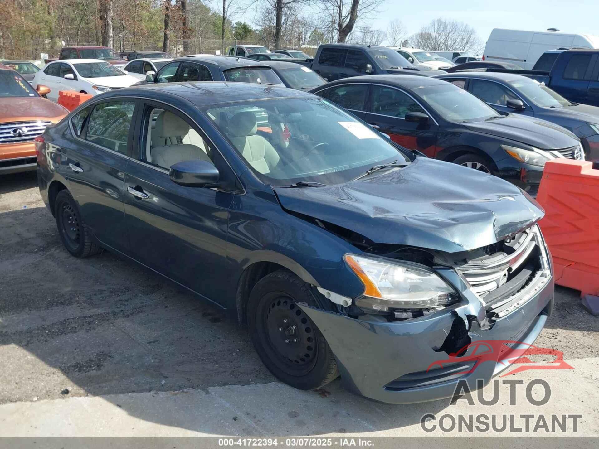 NISSAN SENTRA 2015 - 3N1AB7AP5FY293799
