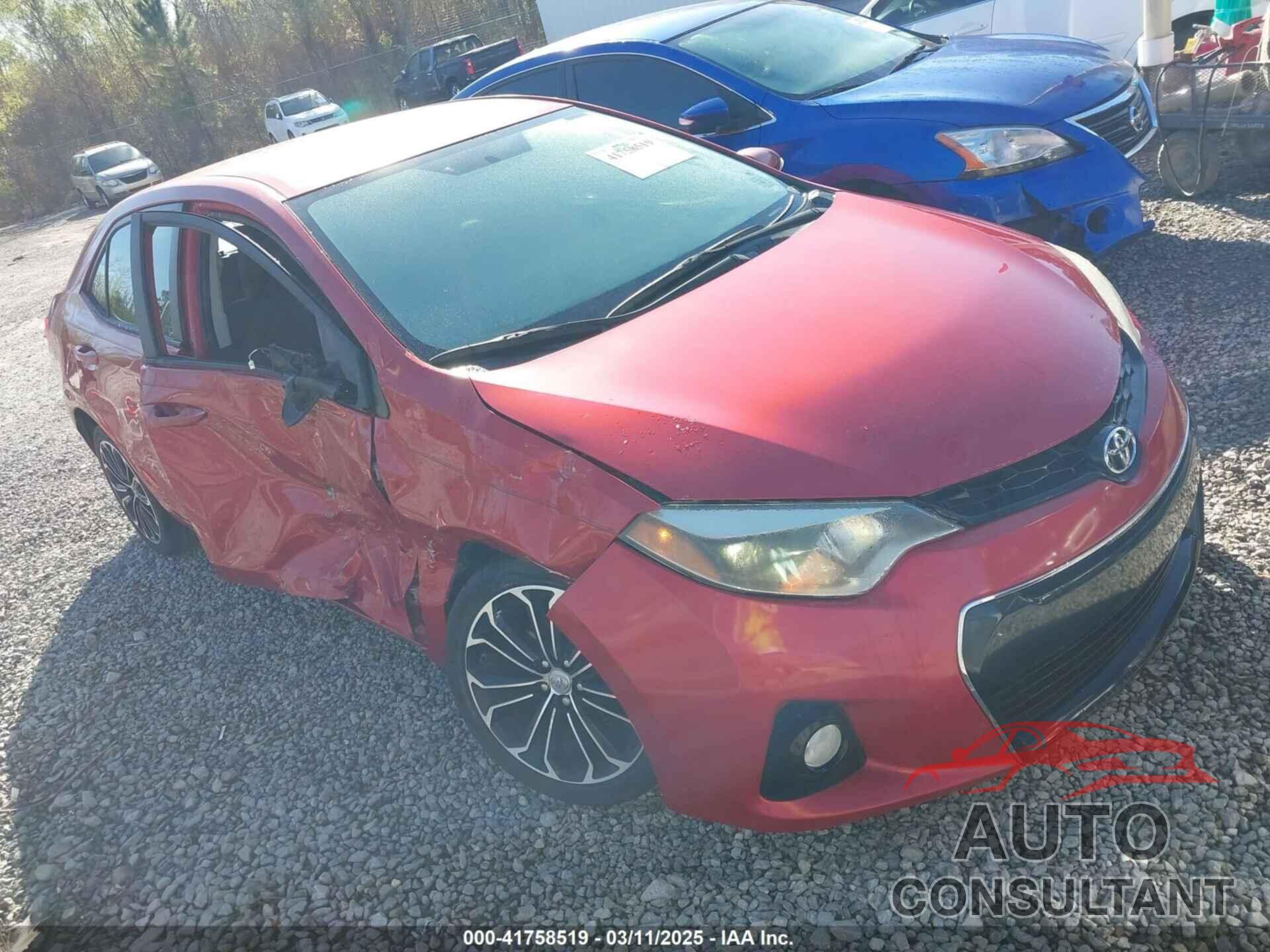 TOYOTA COROLLA 2014 - 2T1BURHE9EC105862