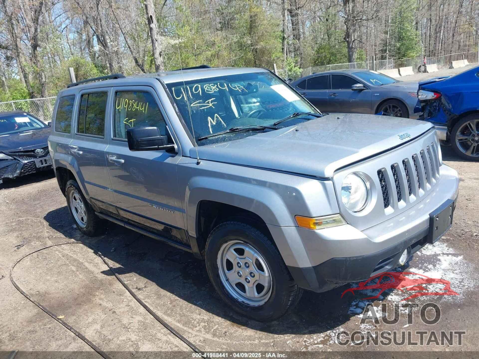 JEEP PATRIOT 2016 - 1C4NJRBB6GD714434