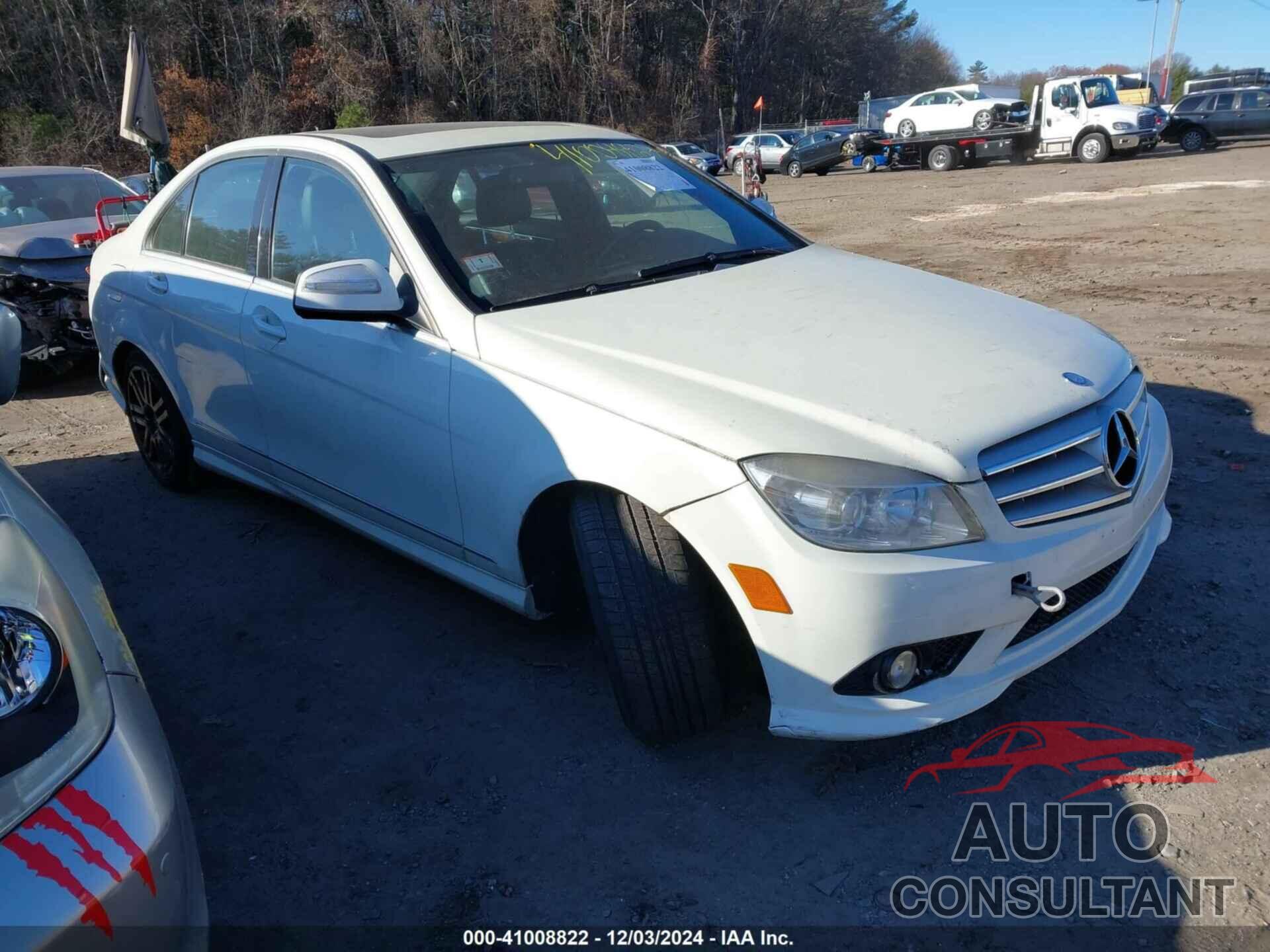 MERCEDES-BENZ C 300 2009 - WDDGF81X09R063444