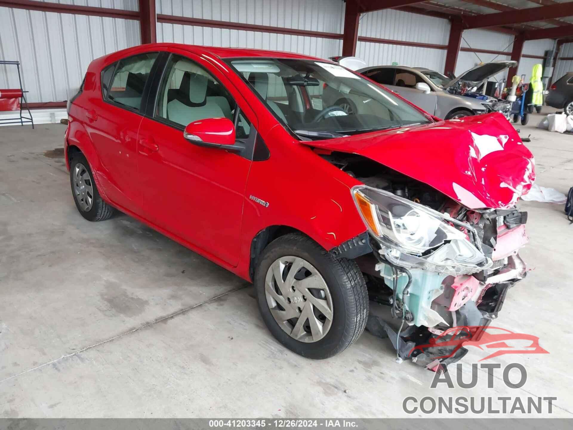 TOYOTA PRIUS C 2015 - JTDKDTB33F1581101