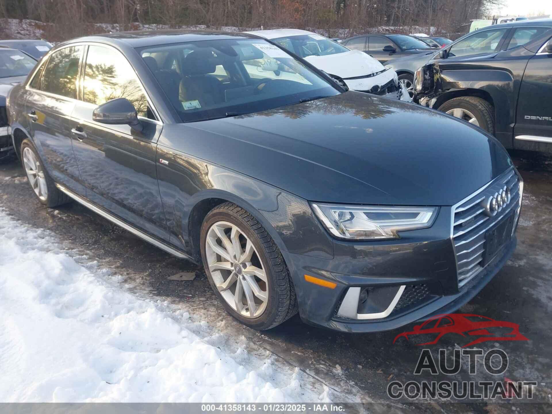 AUDI A4 2019 - WAUENAF48KA118802