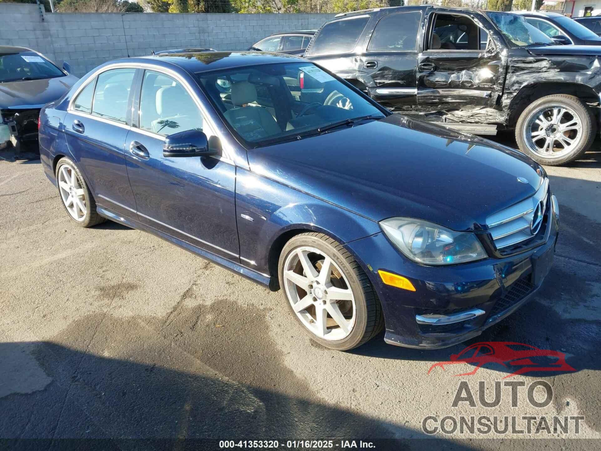 MERCEDES-BENZ C 250 2012 - WDDGF4HB8CA657188