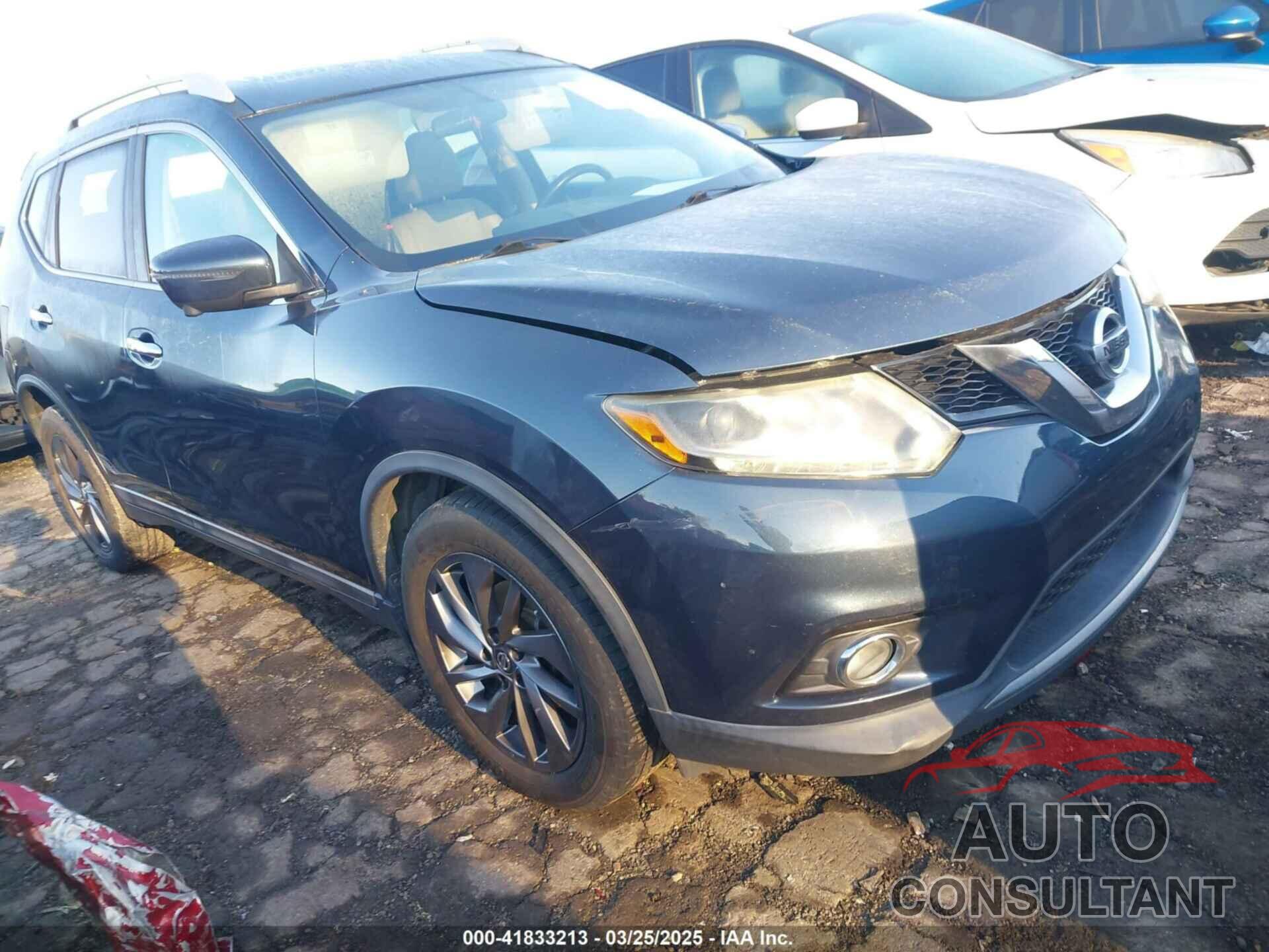 NISSAN ROGUE 2016 - 5N1AT2MT9GC782556