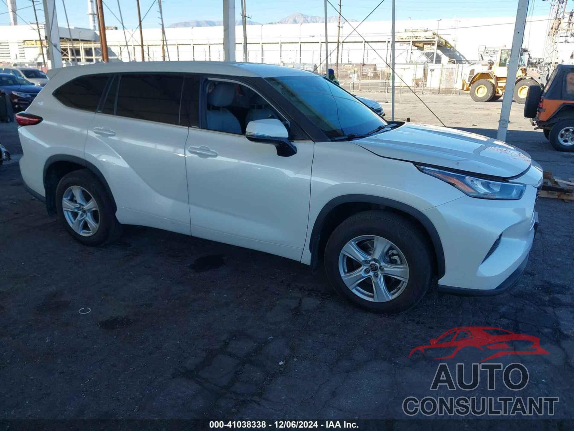 TOYOTA HIGHLANDER 2020 - 5TDZZRAH7LS013884