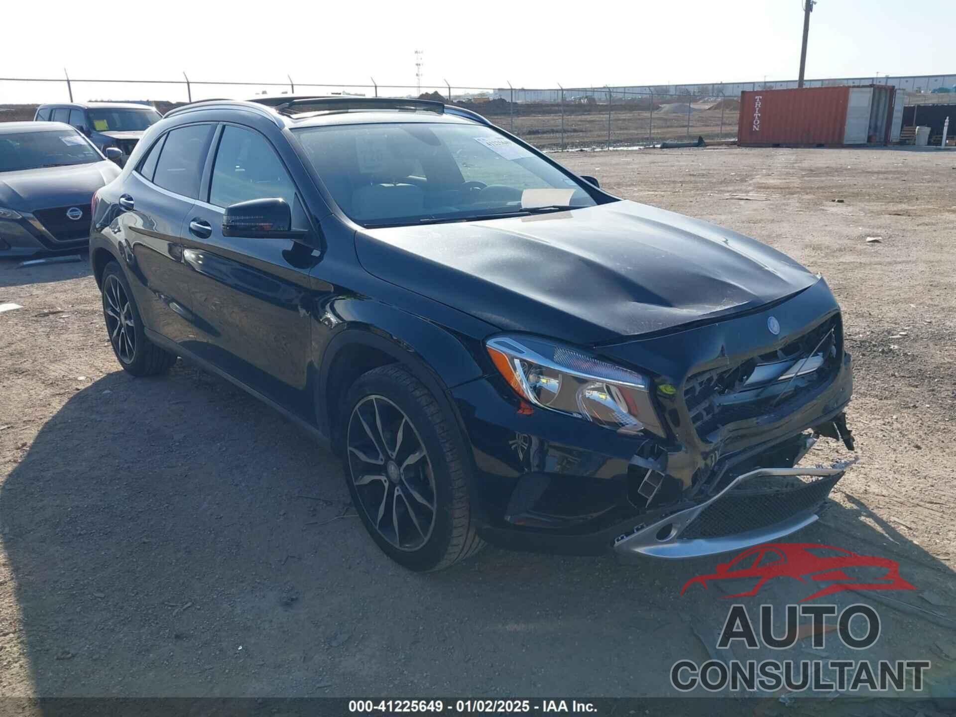 MERCEDES-BENZ GLA 250 2016 - WDCTG4GB5GJ199567