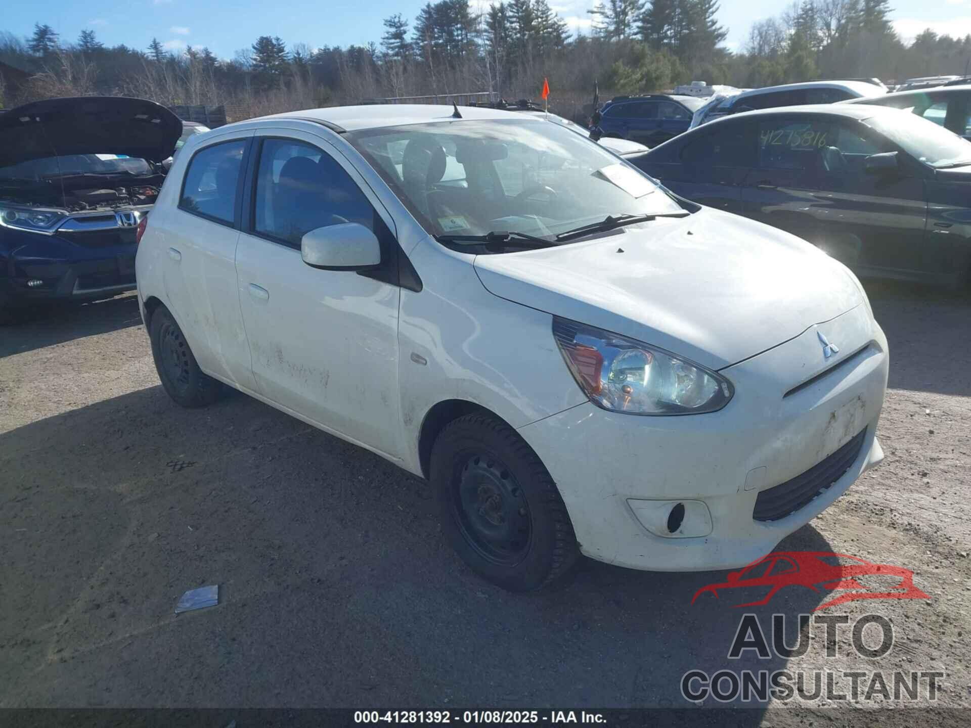 MITSUBISHI MIRAGE 2014 - ML32A3HJXEH023530