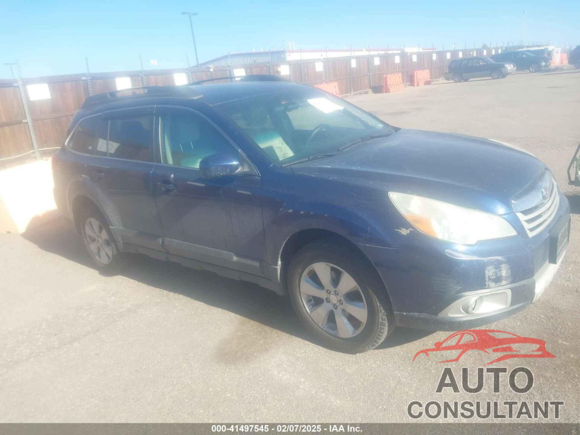 SUBARU OUTBACK 2011 - 4S4BRBJC0B3397421