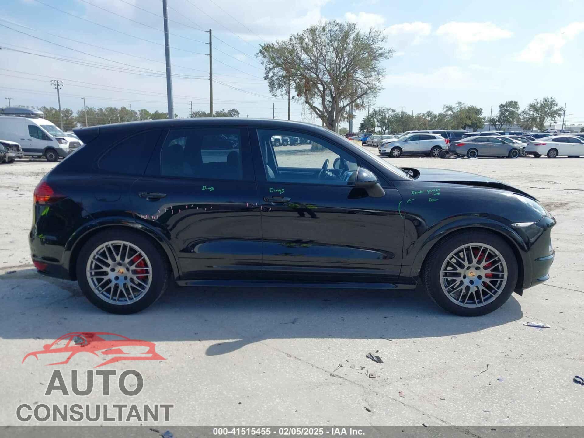 PORSCHE CAYENNE 2013 - WP1AD2A2XDLA78115