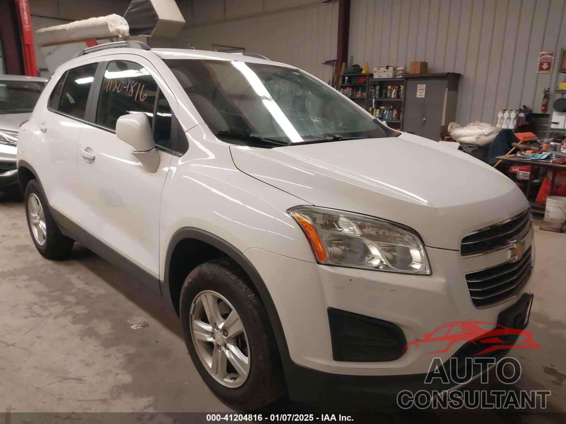 CHEVROLET TRAX 2016 - 3GNCJPSB8GL242847