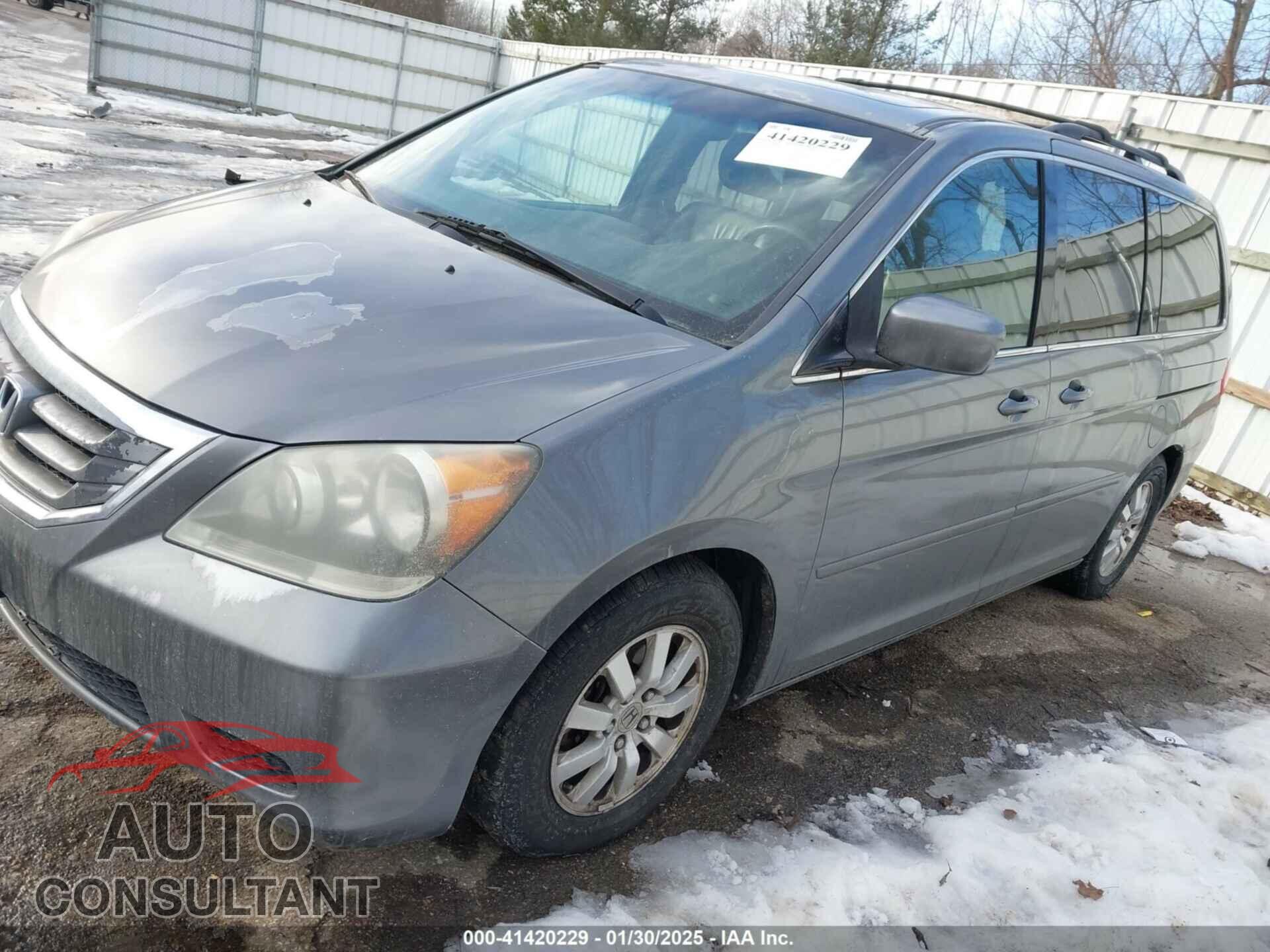 HONDA ODYSSEY 2009 - 5FNRL38789B408889