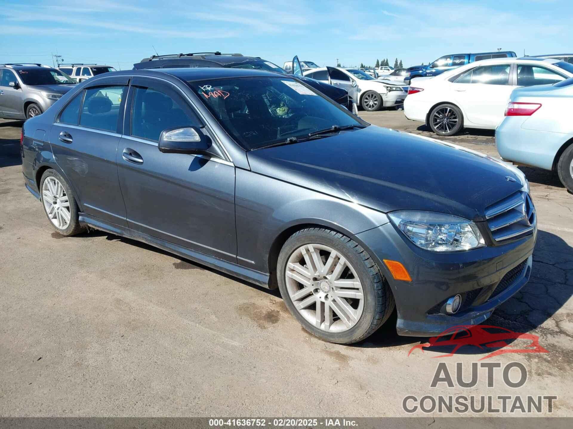 MERCEDES-BENZ C 300 2009 - WDDGF54XX9R079693