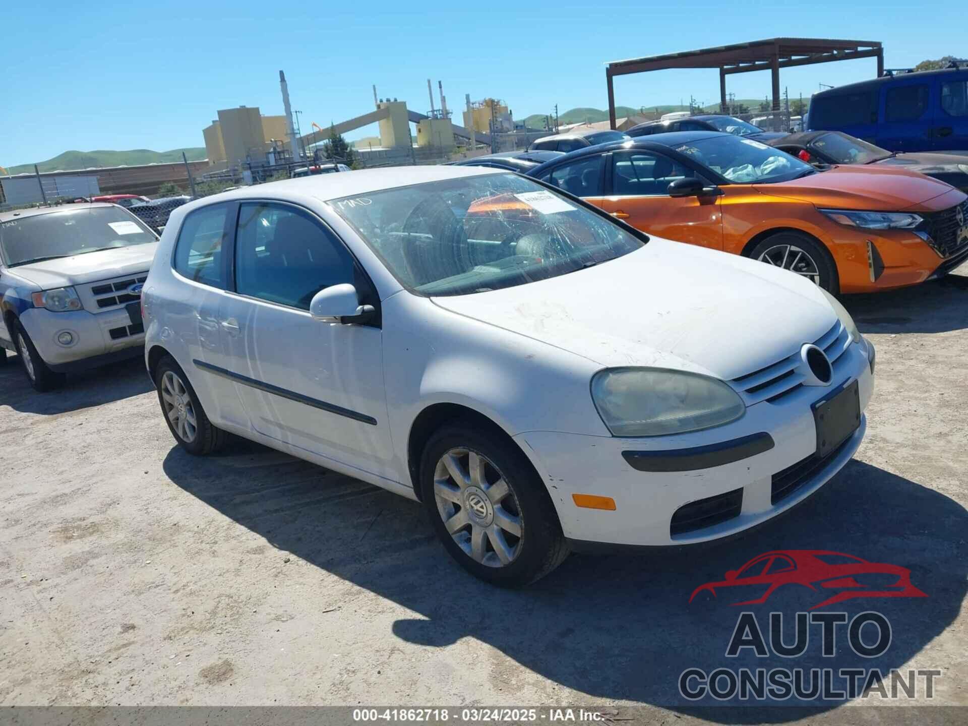 VOLKSWAGEN RABBIT 2009 - WVWAB71K59W106364