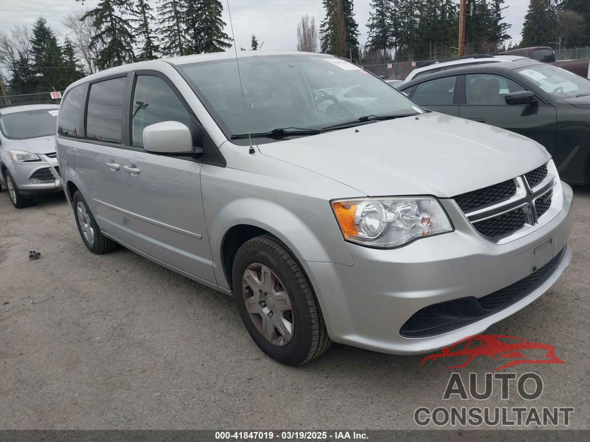 DODGE GRAND CARAVAN 2012 - 2C4RDGBG1CR343540