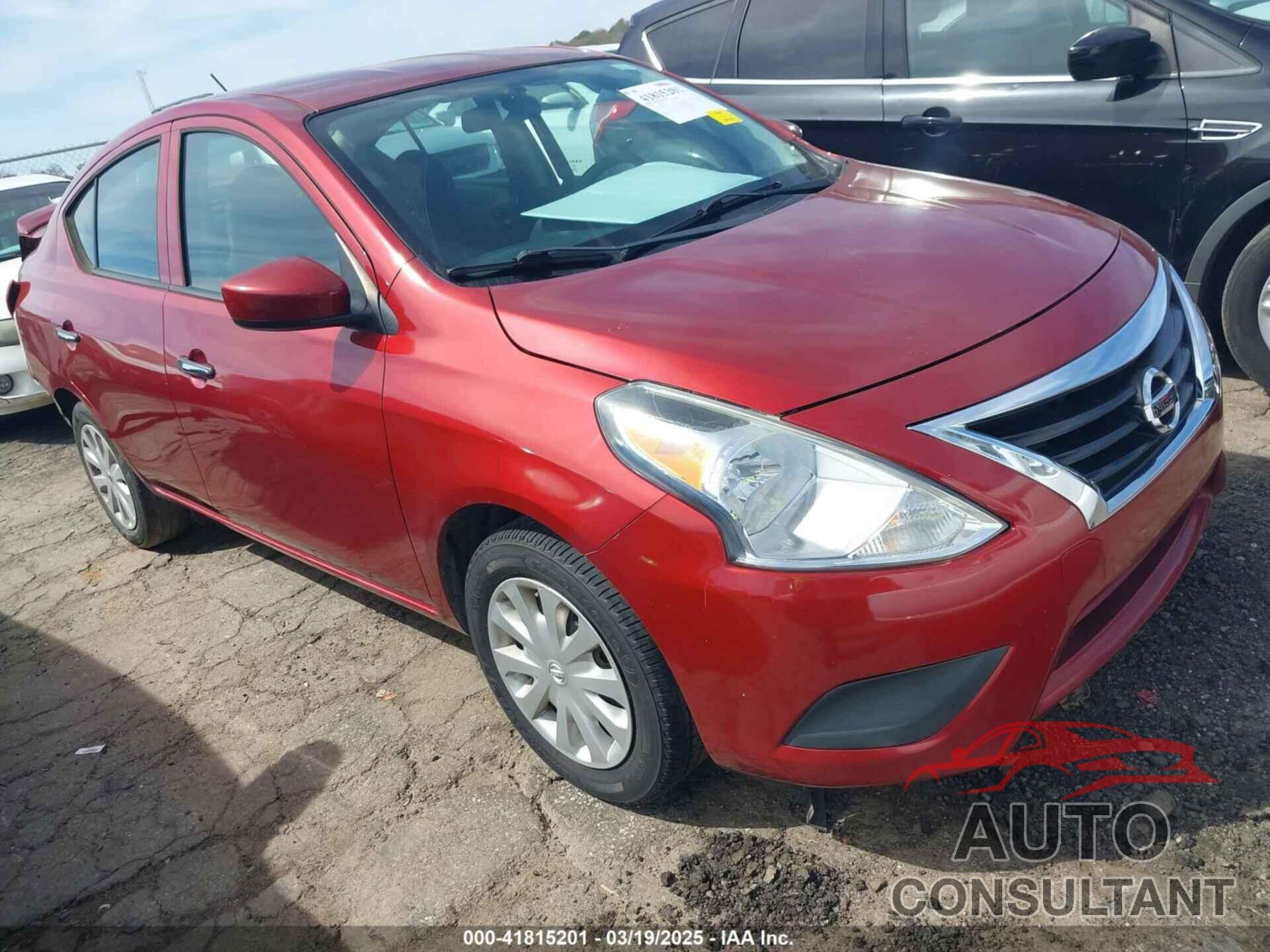 NISSAN VERSA 2016 - 3N1CN7APXGL875797