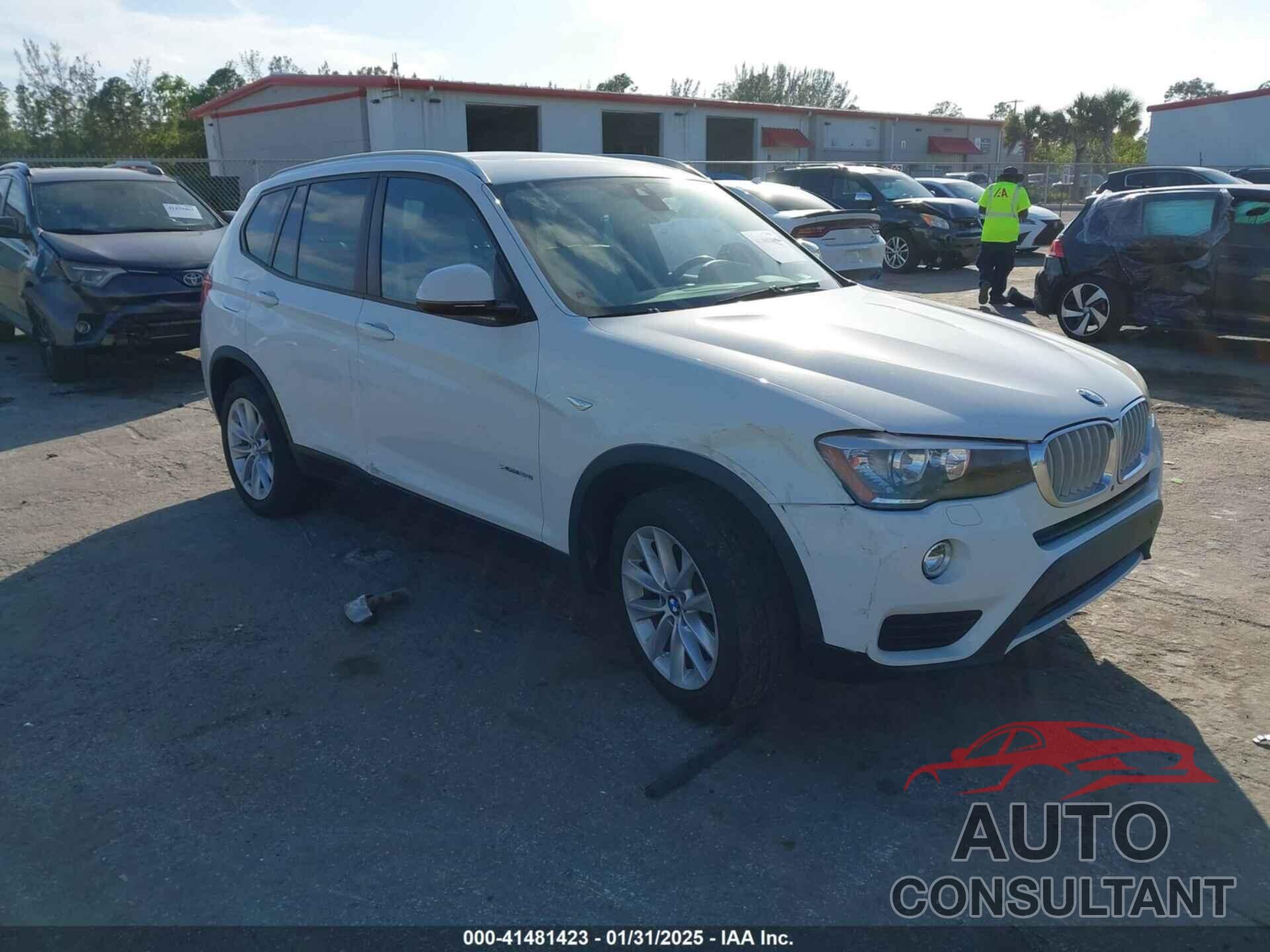 BMW X3 2016 - 5UXWX9C52G0D75966