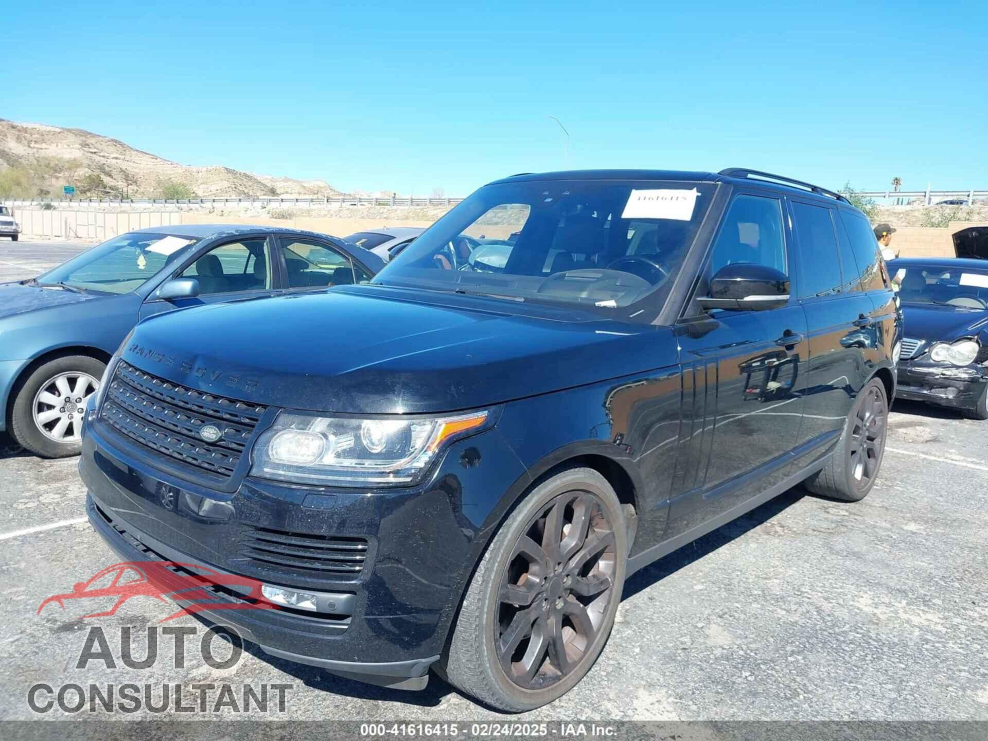 LAND ROVER RANGE ROVER 2017 - SALGS2FE9HA347512