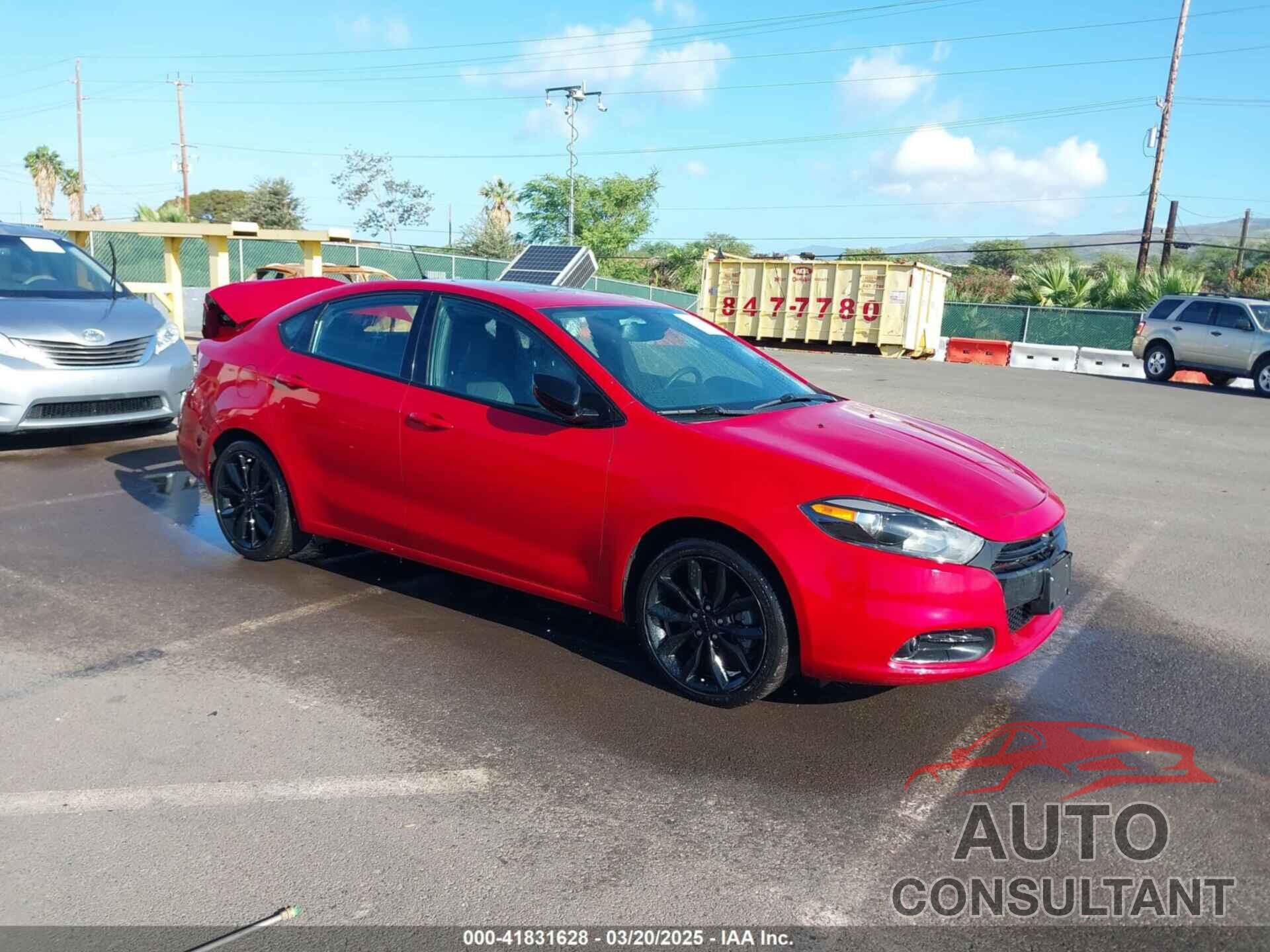 DODGE DART 2016 - 1C3CDFFA8GD791468