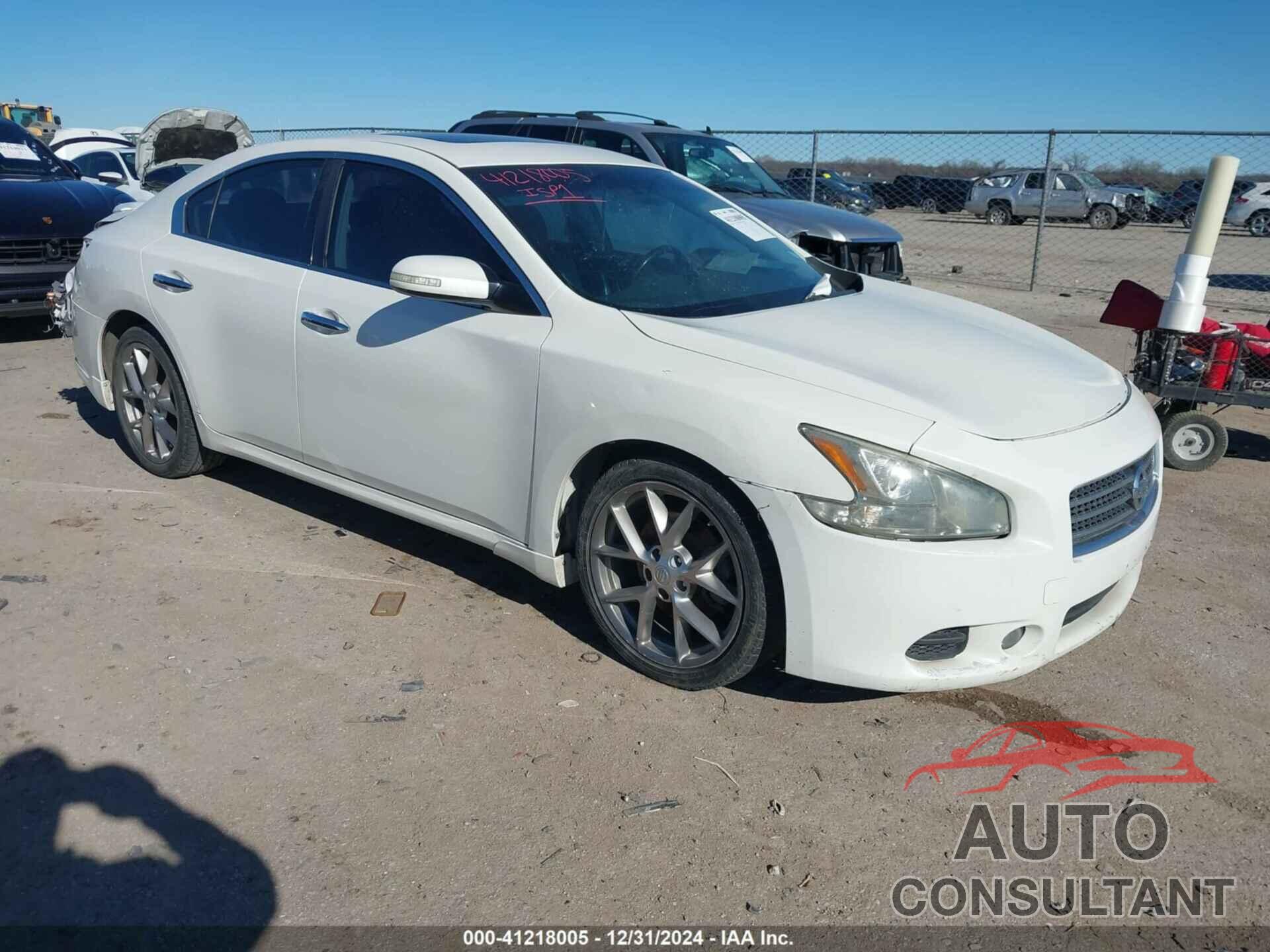 NISSAN MAXIMA 2010 - 1N4AA5AP4AC840587