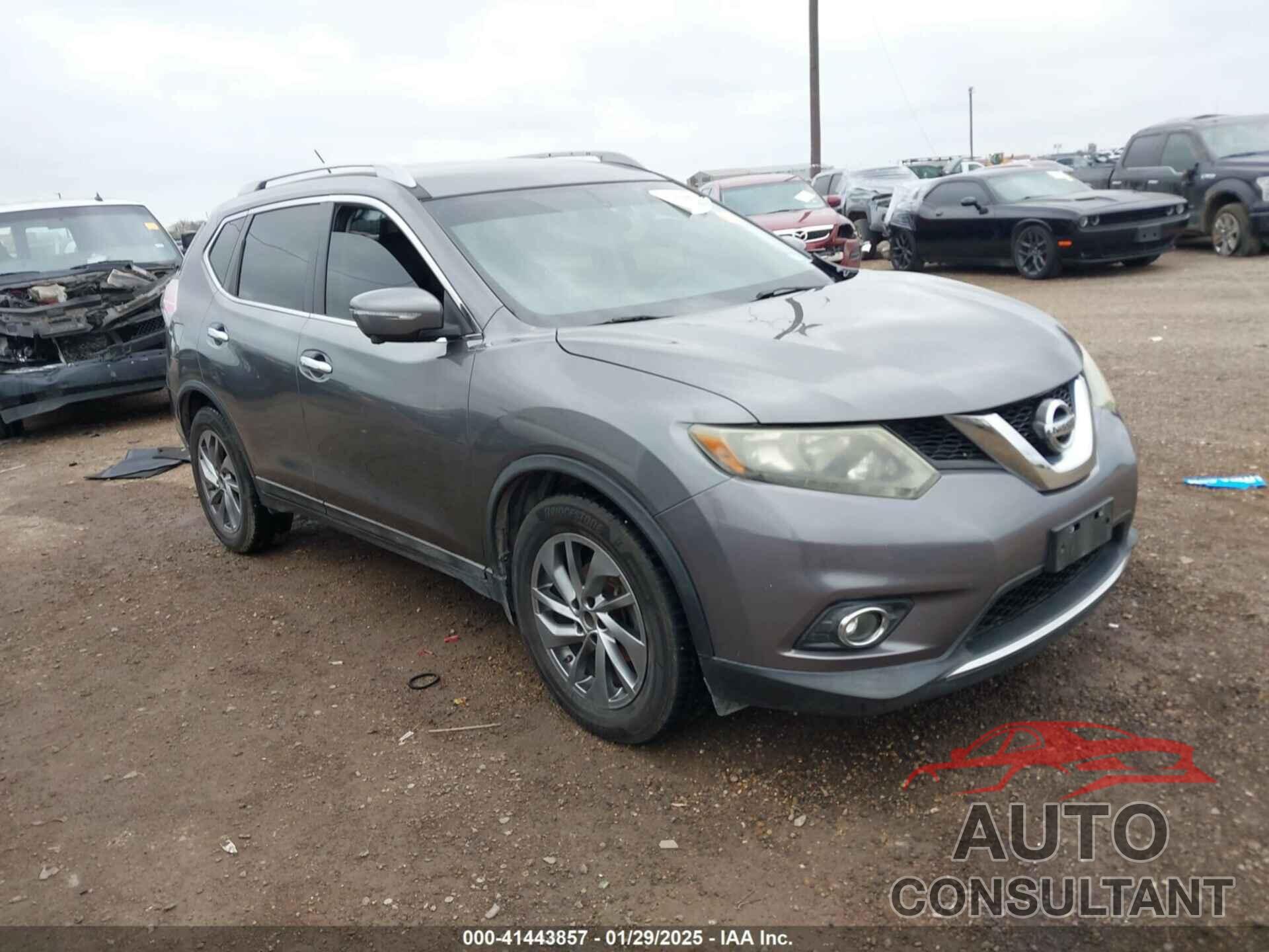 NISSAN ROGUE 2015 - 5N1AT2MT2FC908609