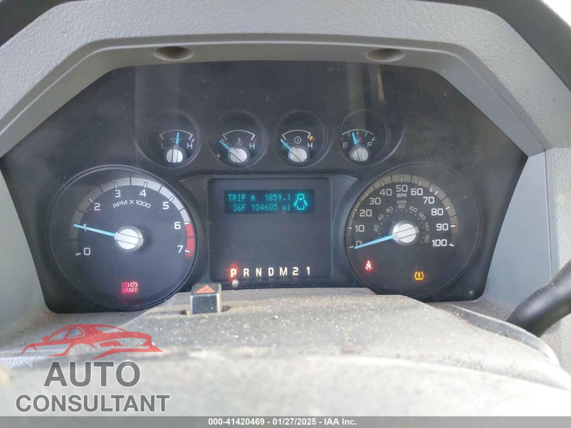 FORD F-250 2013 - 1FTBF2B62DEB27104