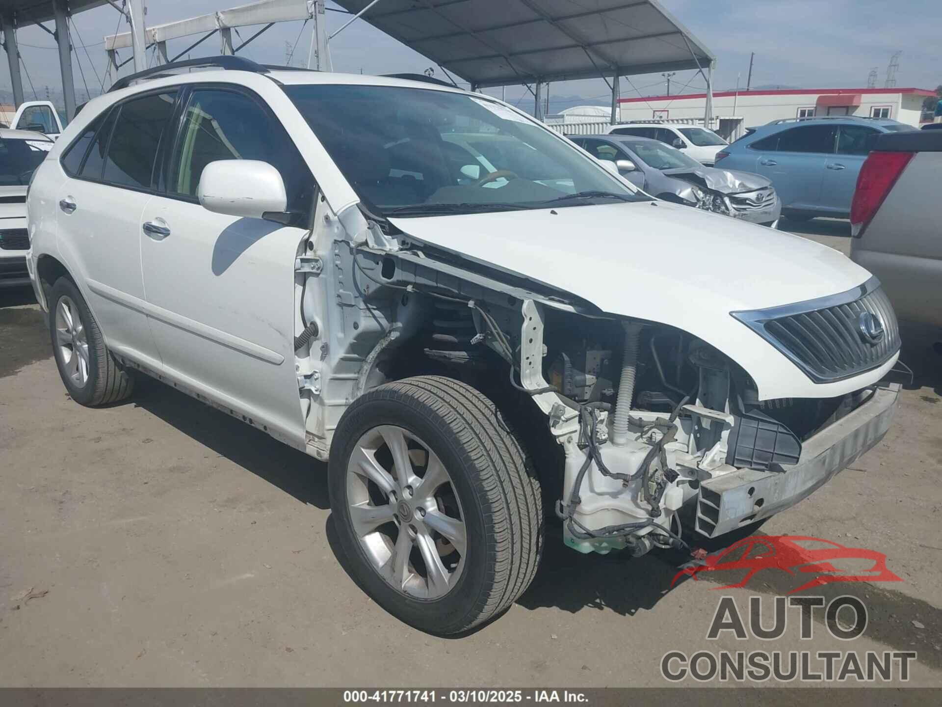 LEXUS RX 350 2009 - 2T2GK31U99C081915