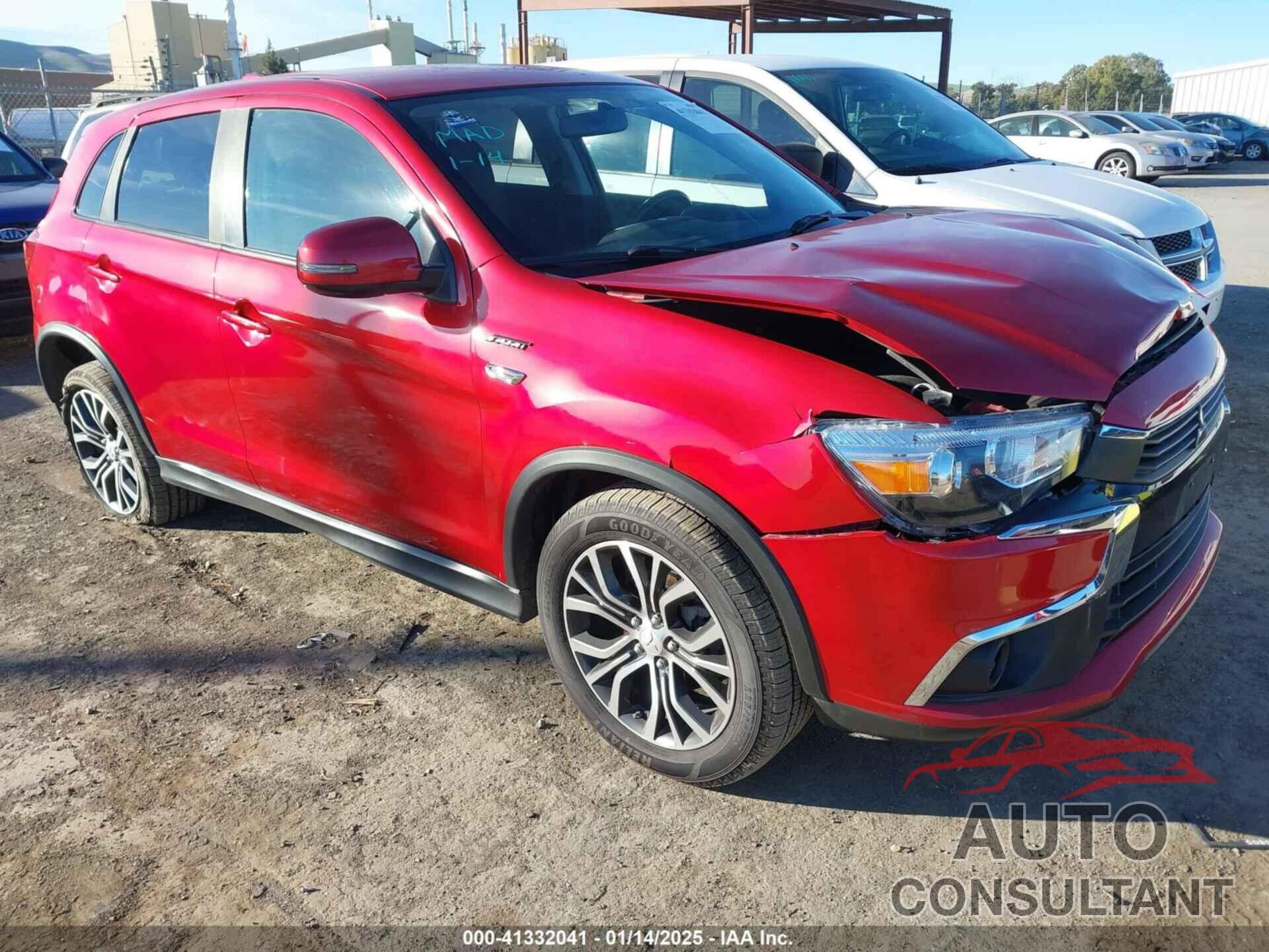 MITSUBISHI OUTLANDER SPORT 2017 - JA4AP3AWXHZ027826