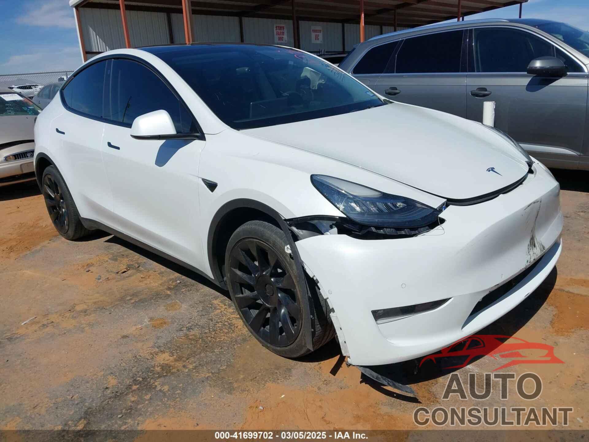 TESLA MODEL Y 2021 - 5YJYGDEE7MF204764