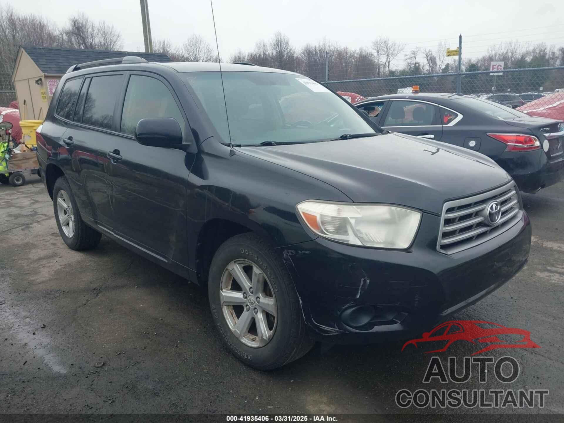 TOYOTA HIGHLANDER 2010 - JTEBK3EH0A2166992