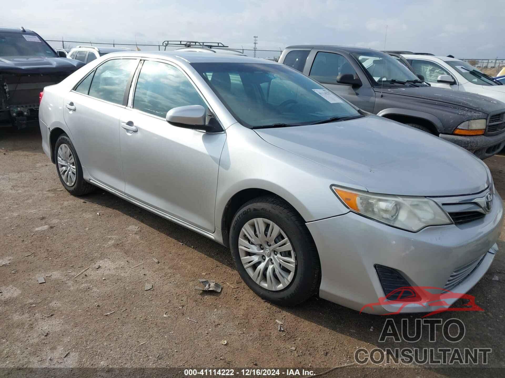 TOYOTA CAMRY 2012 - 4T1BF1FK0CU095870