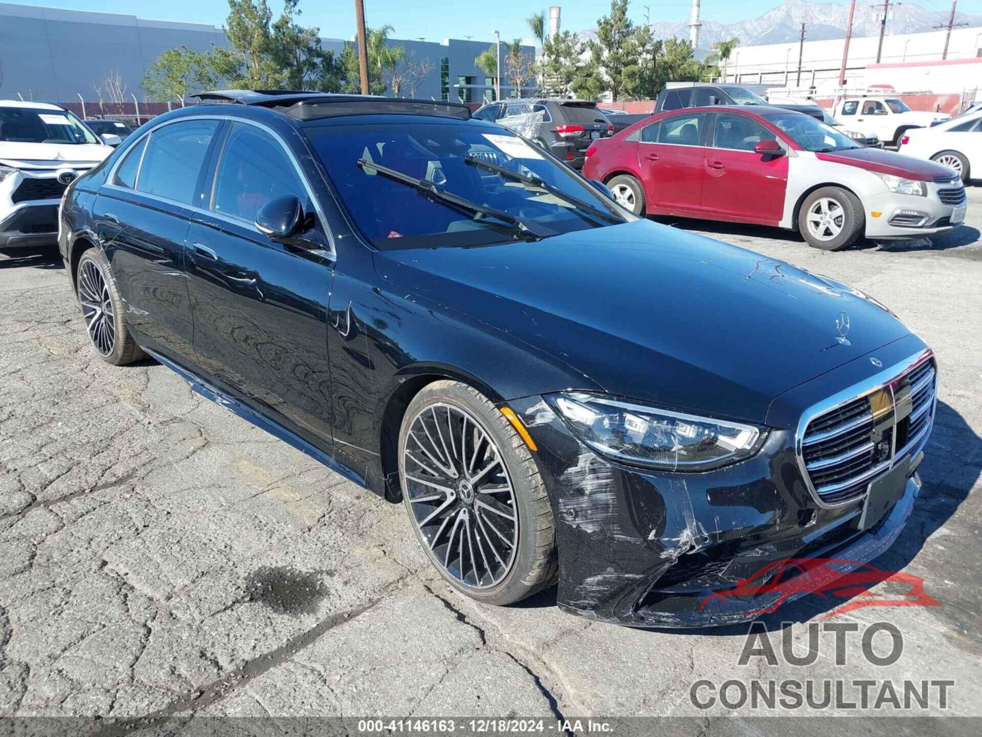 MERCEDES-BENZ S 580 2022 - W1K6G7GB7NA112551