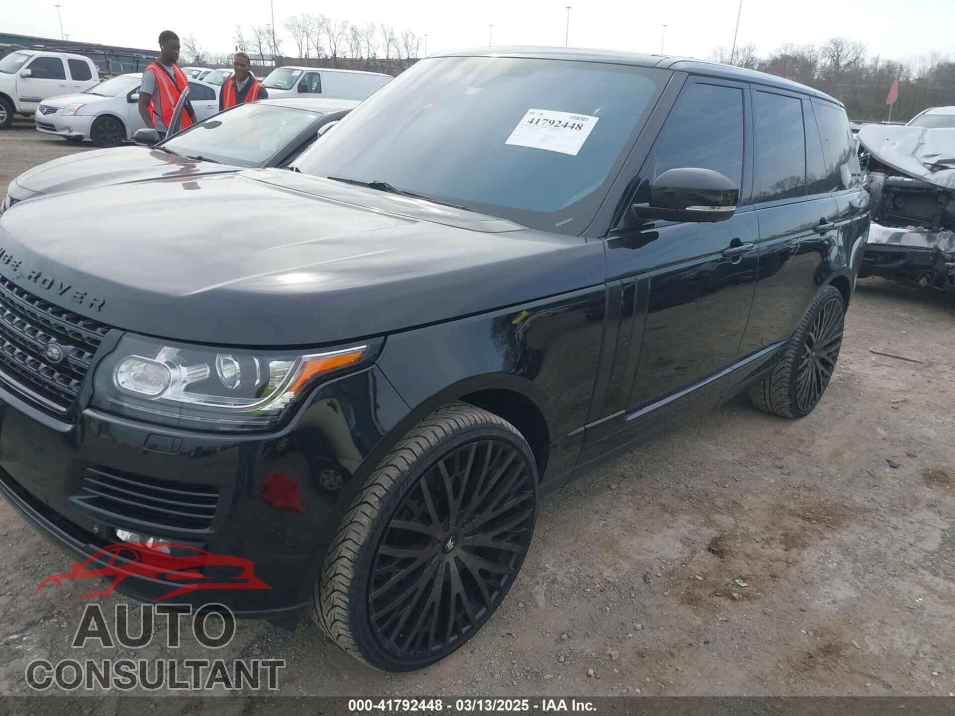 LAND ROVER RANGE ROVER 2015 - SALGS2VF1FA215223