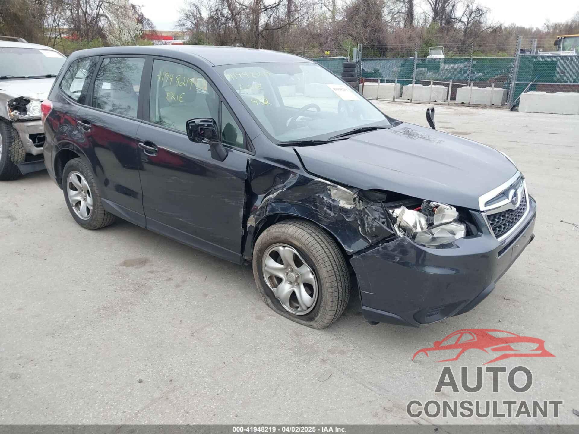 SUBARU FORESTER 2015 - JF2SJAAC6FH511809