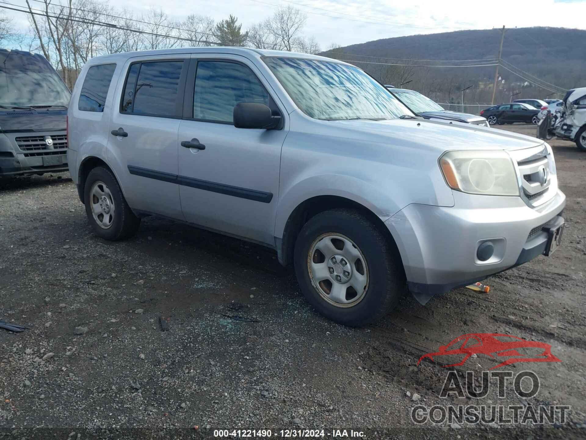 HONDA PILOT 2010 - 5FNYF4H27AB025138