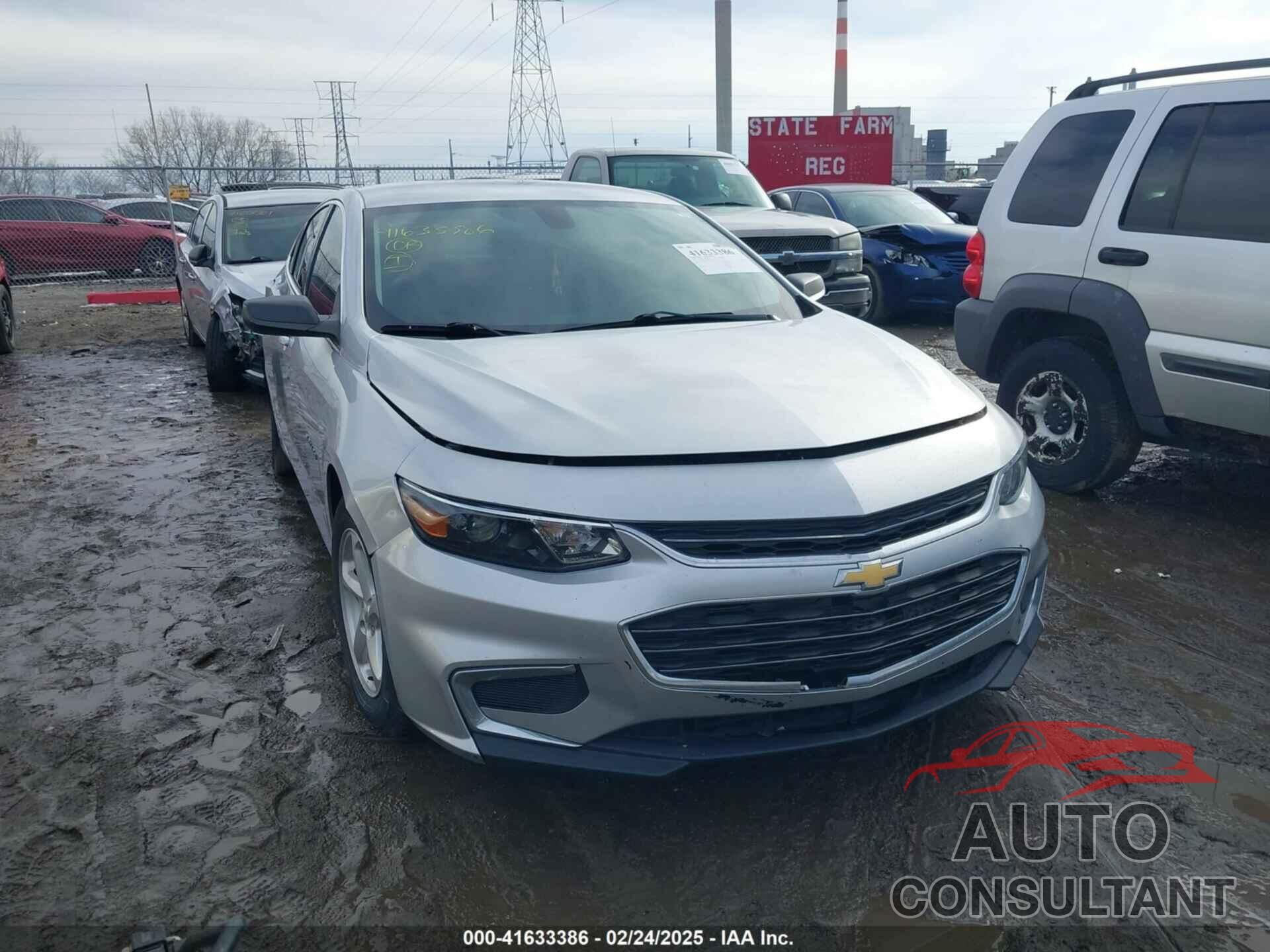 CHEVROLET MALIBU 2016 - 1G1ZB5ST0GF252031