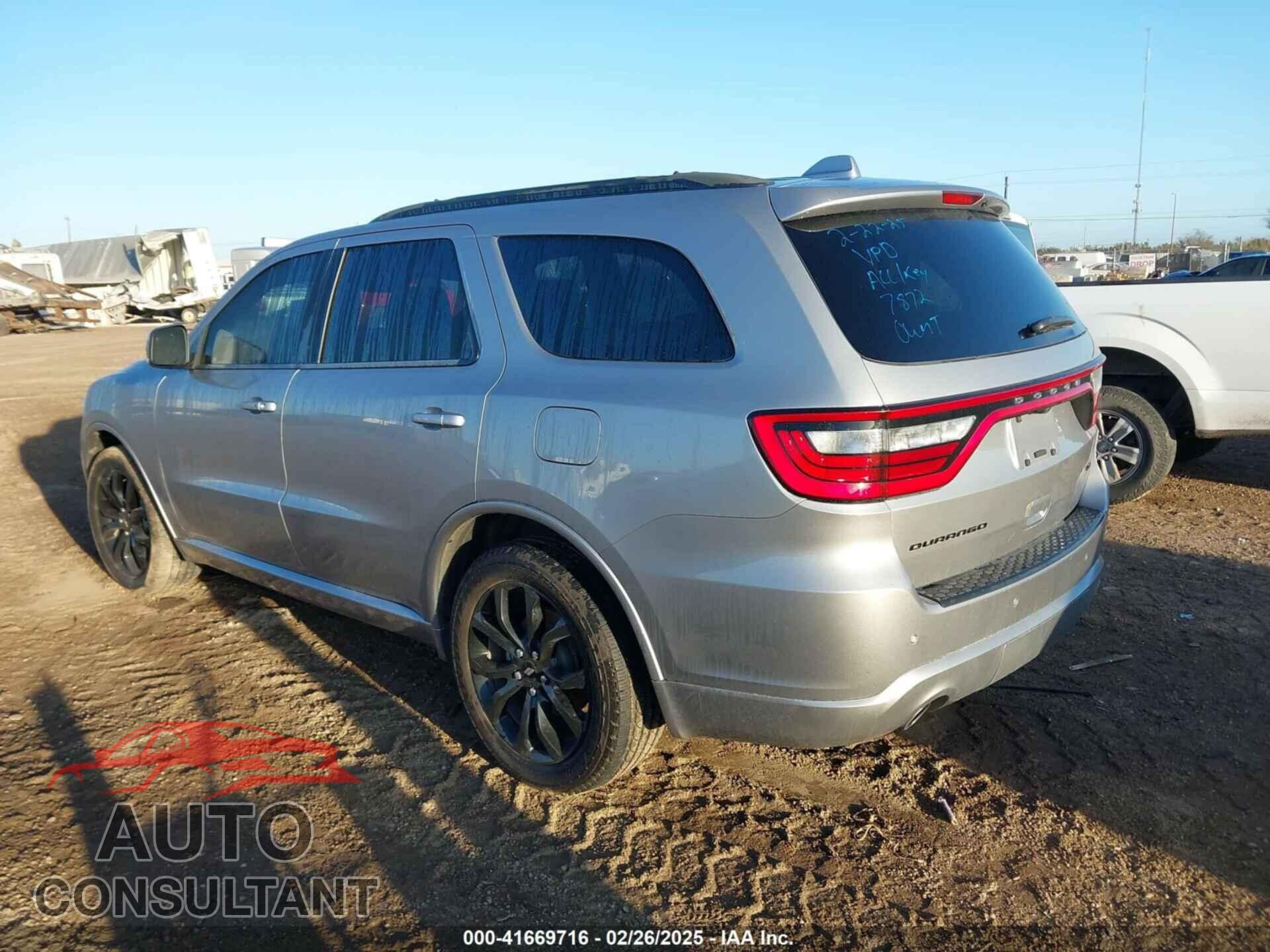 DODGE DURANGO 2020 - 1C4RDHDG3LC381119