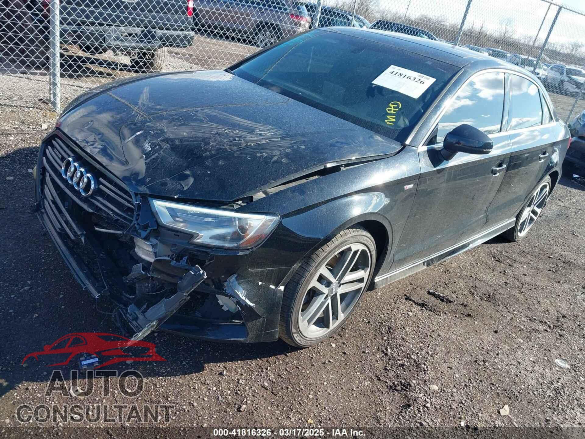 AUDI A3 2018 - WAUJ8GFF2J1013777