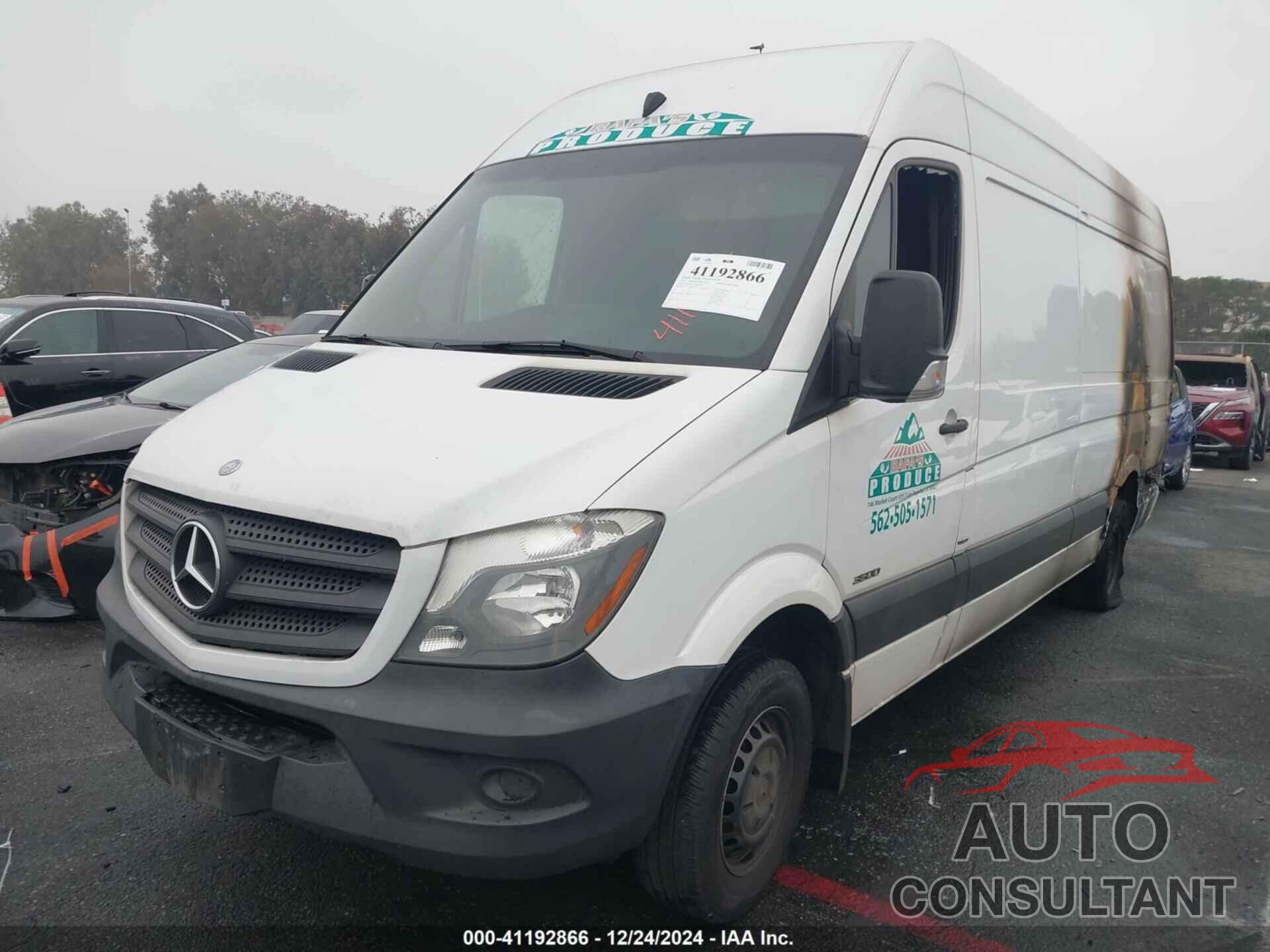 MERCEDES-BENZ SPRINTER 3500 2015 - WD3PF4CC6FP138937