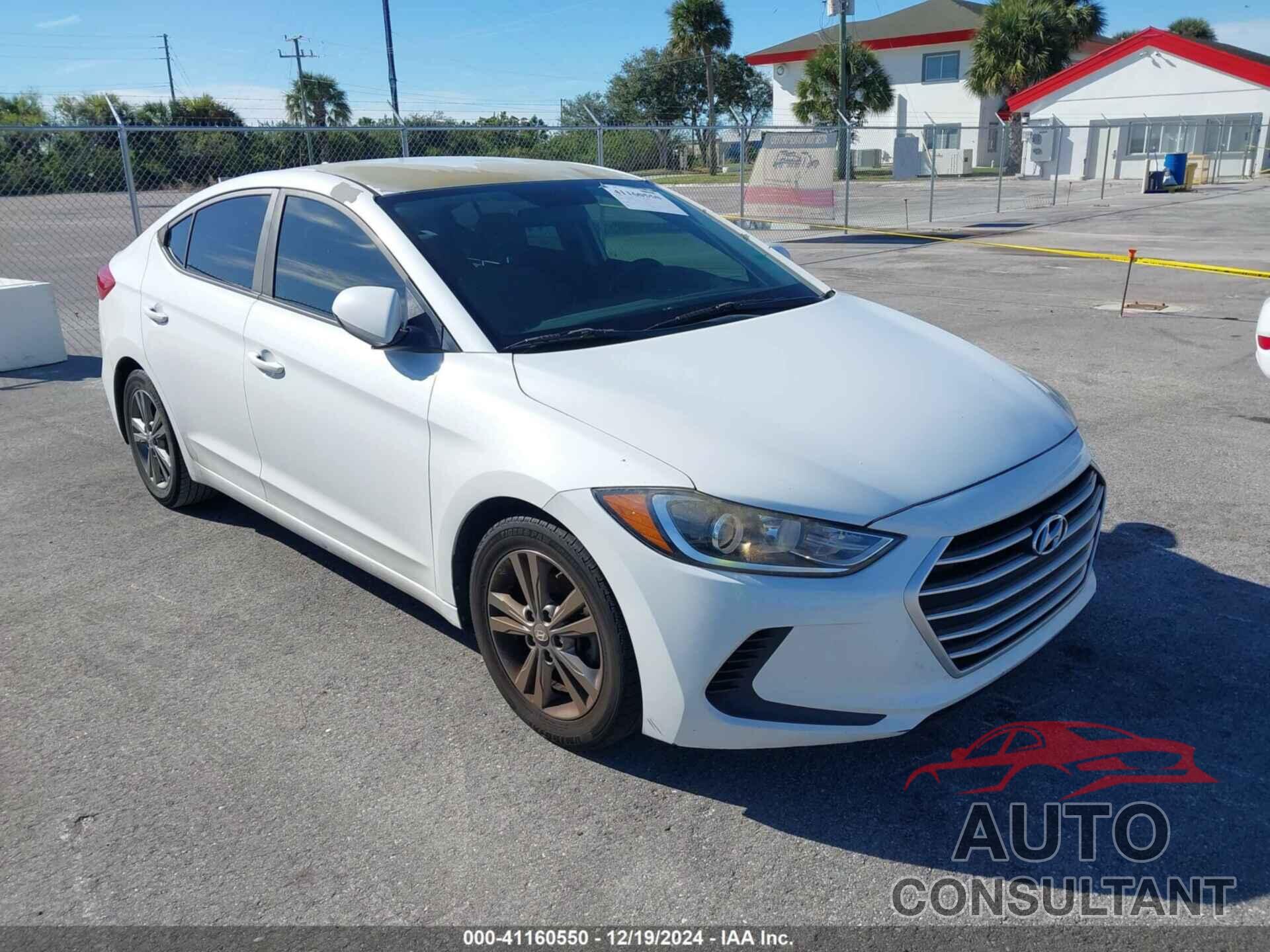 HYUNDAI ELANTRA 2017 - 5NPD84LF0HH055810