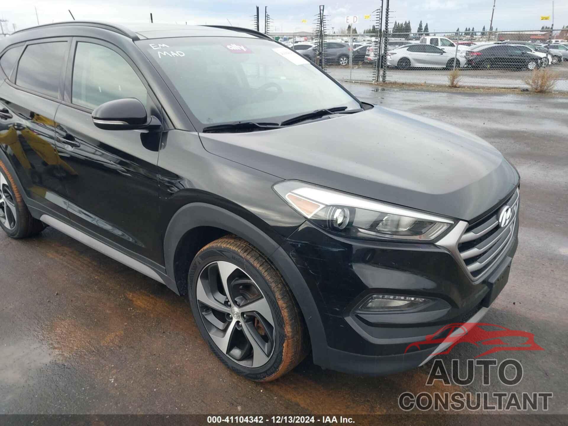 HYUNDAI TUCSON 2017 - KM8J3CA20HU571677