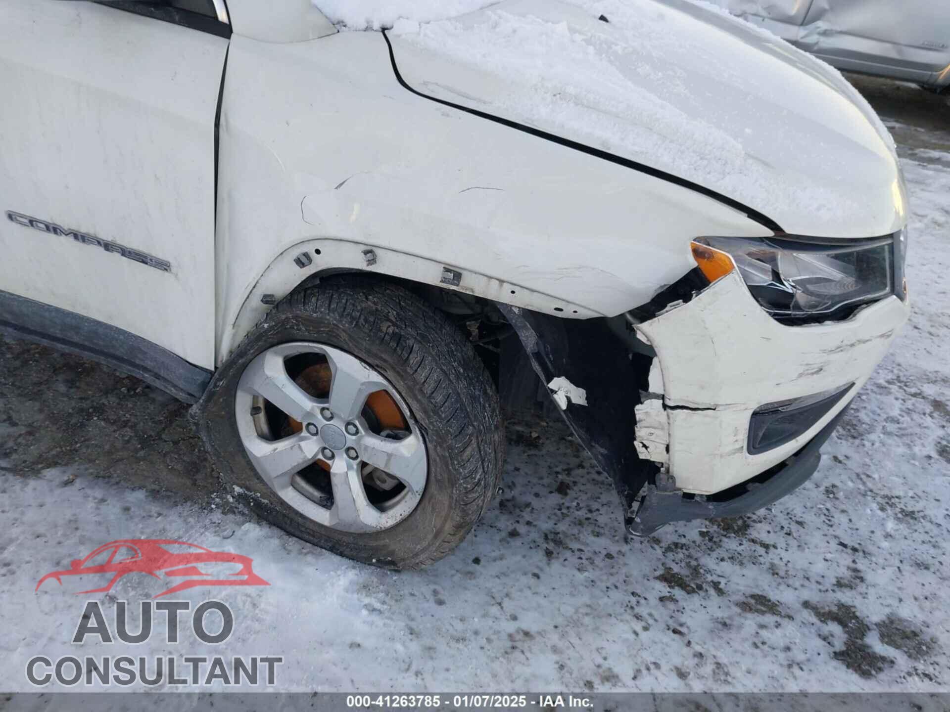 JEEP NEW COMPASS 2017 - 3C4NJDBB3HT660234
